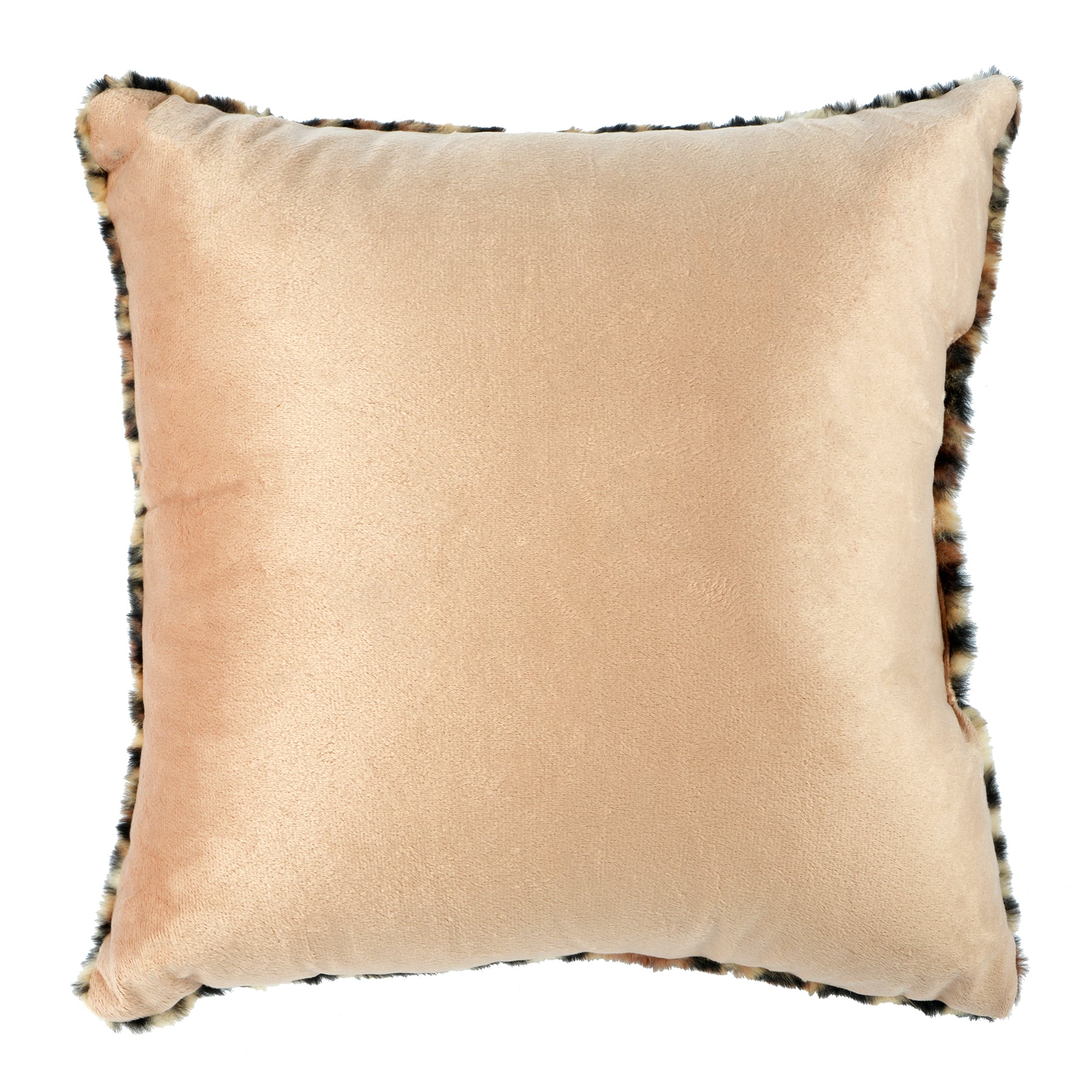 16&#x22; Leopard Faux Fur Throw Pillow by Ashland&#xAE;