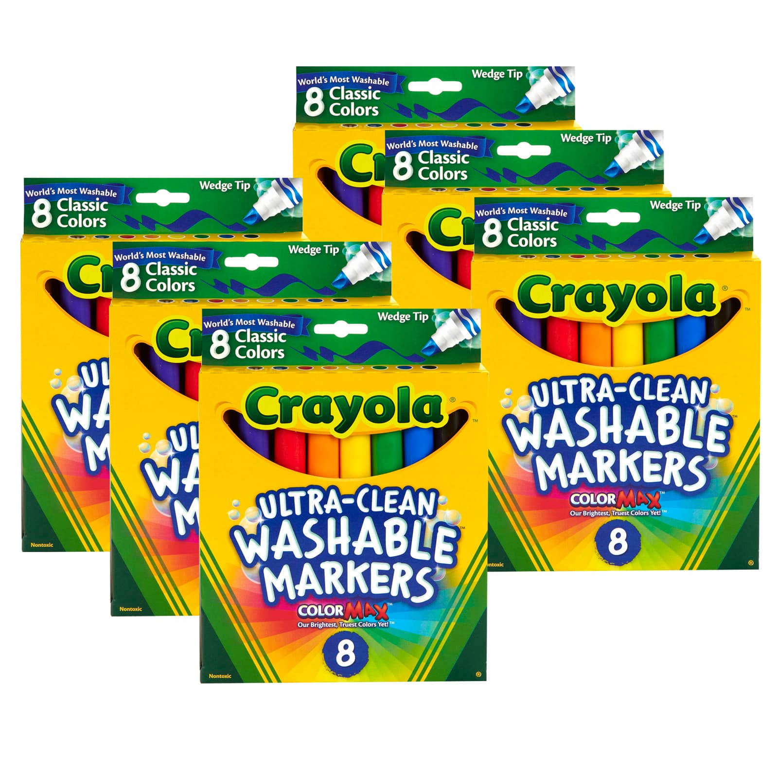 Crayola Markers, Washable, Classic Colors 8 markers