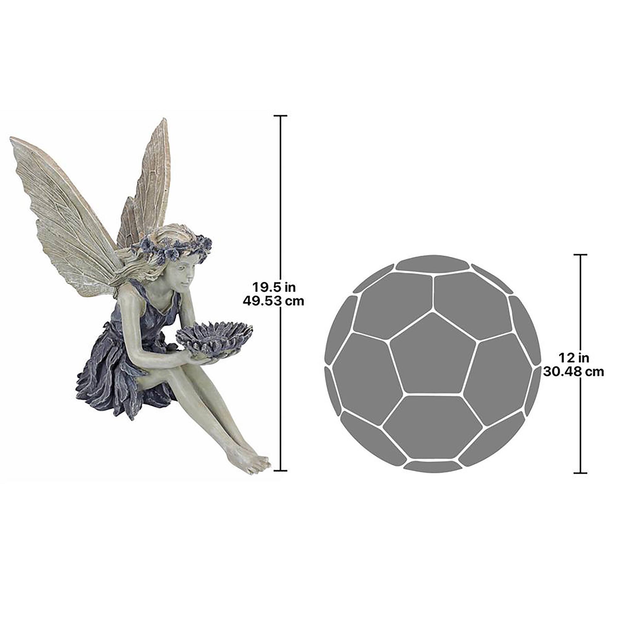 Design Toscano 19.5&#x22; The Sunflower Fairy Statue