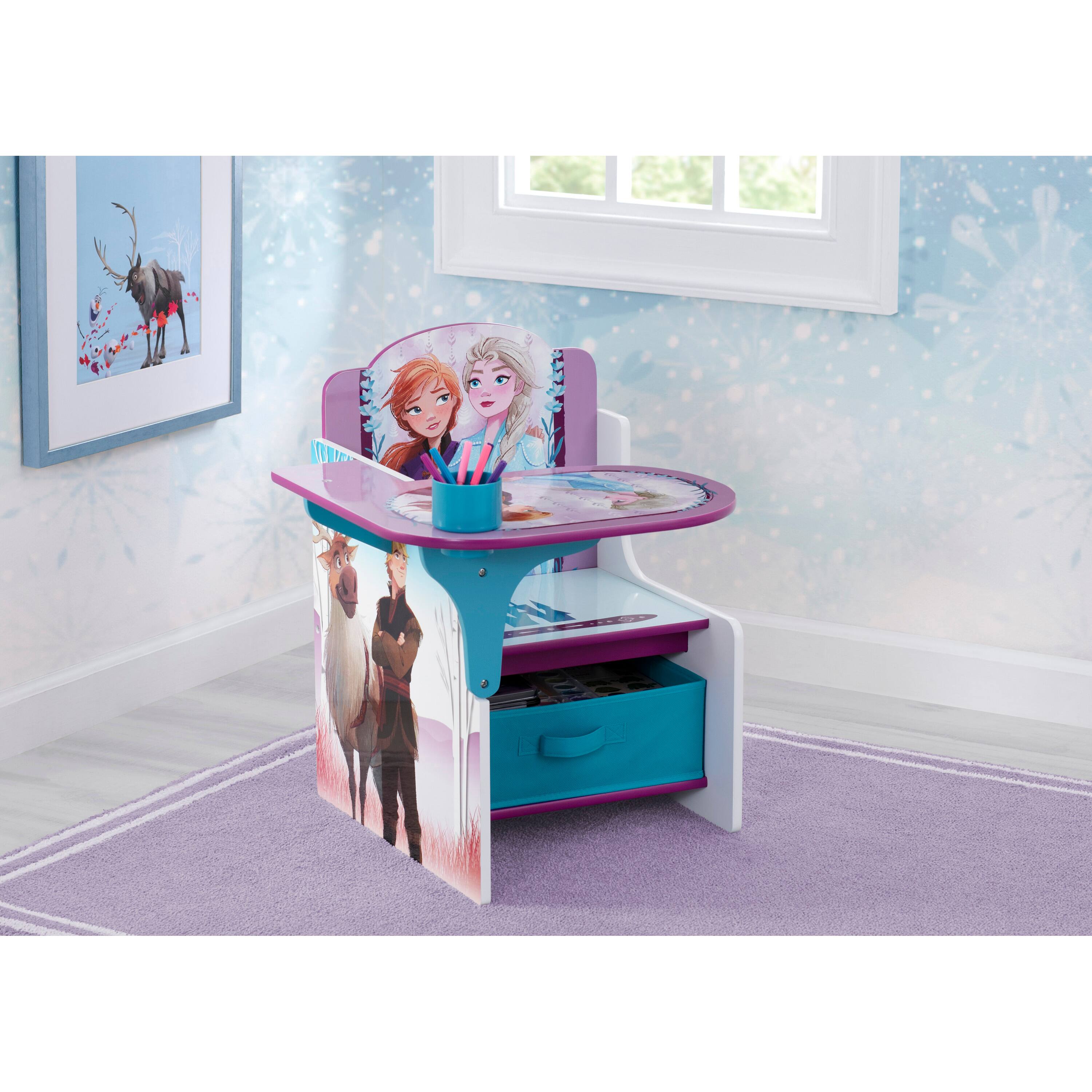 Disney&#xAE; Frozen II Chair Desk with Storage Bin