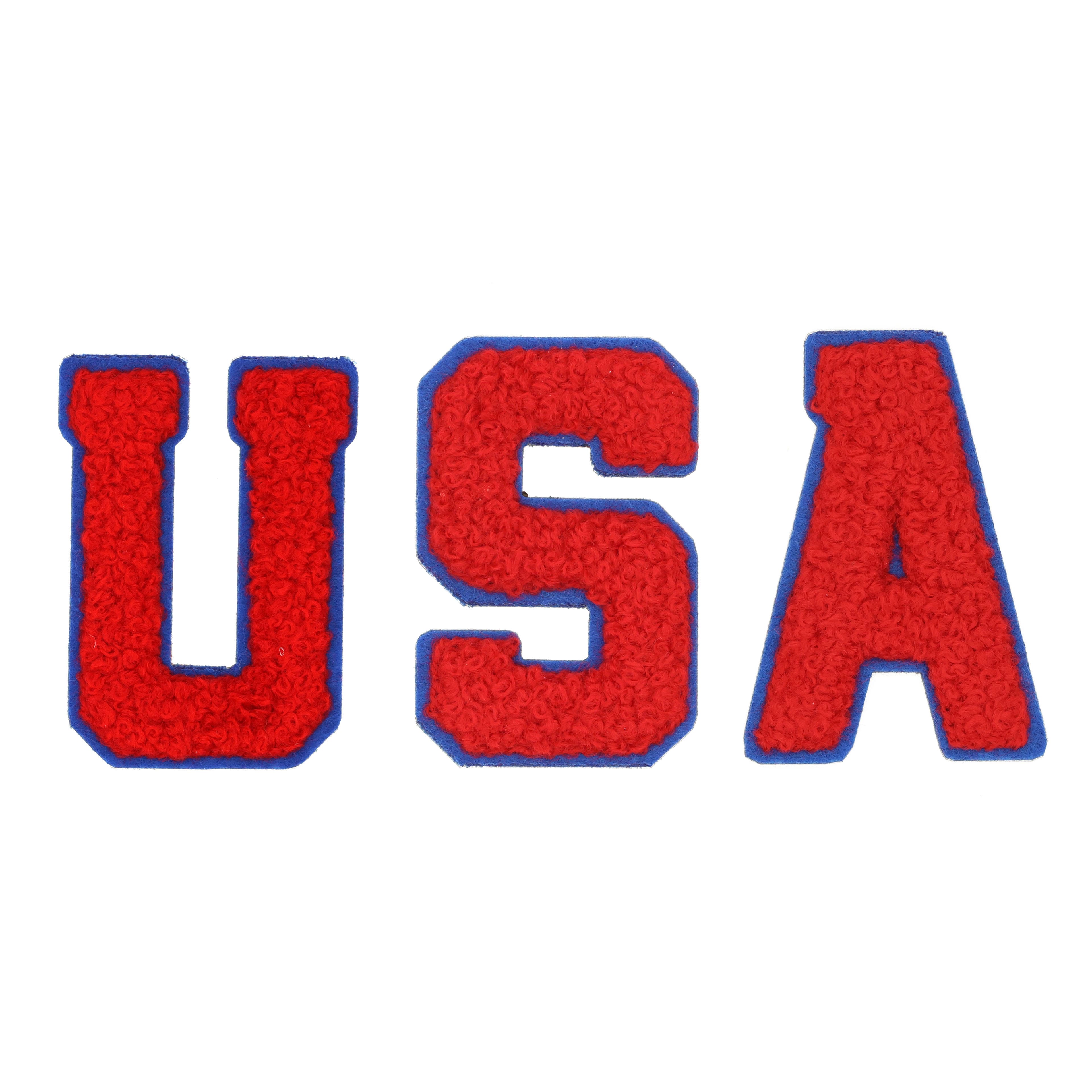 Red, White &#x26; Blue Iron-On USA Patch by Celebrate It&#x2122;