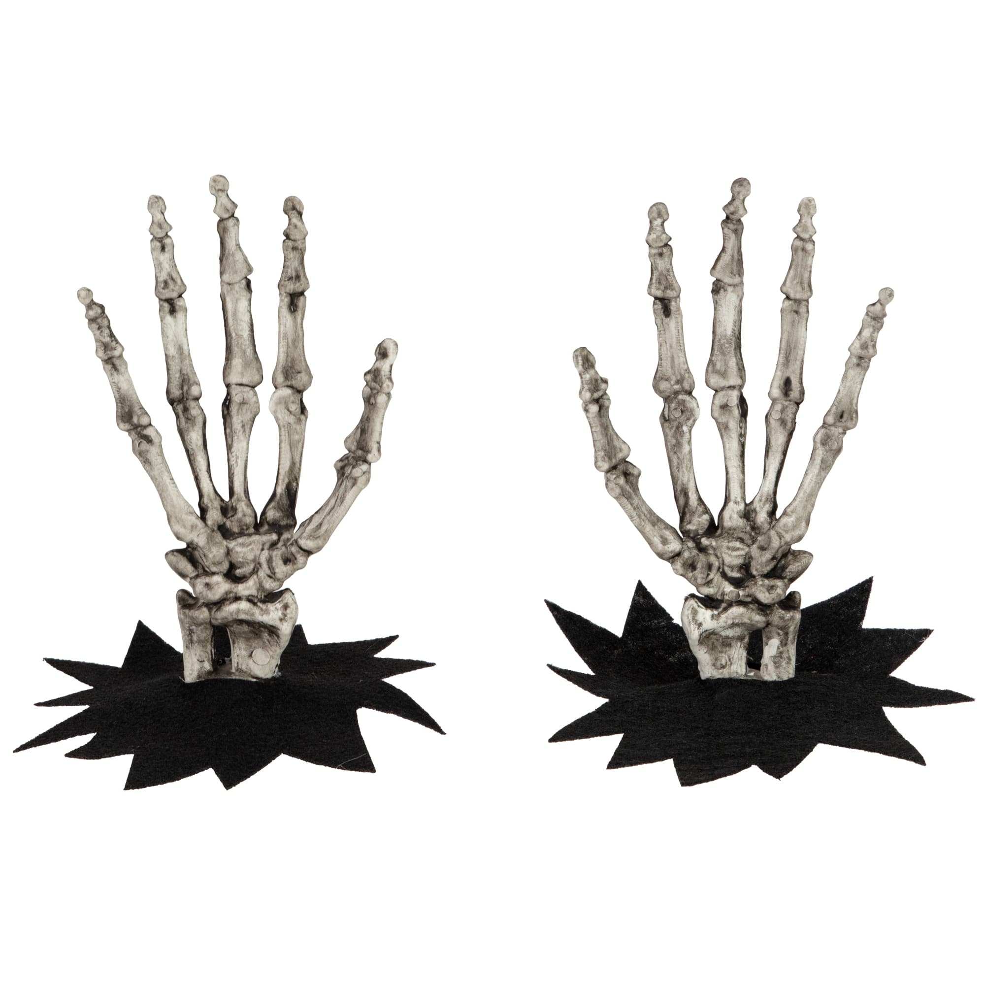 7&#x22; Skeleton Hands Halloween Window Decoration