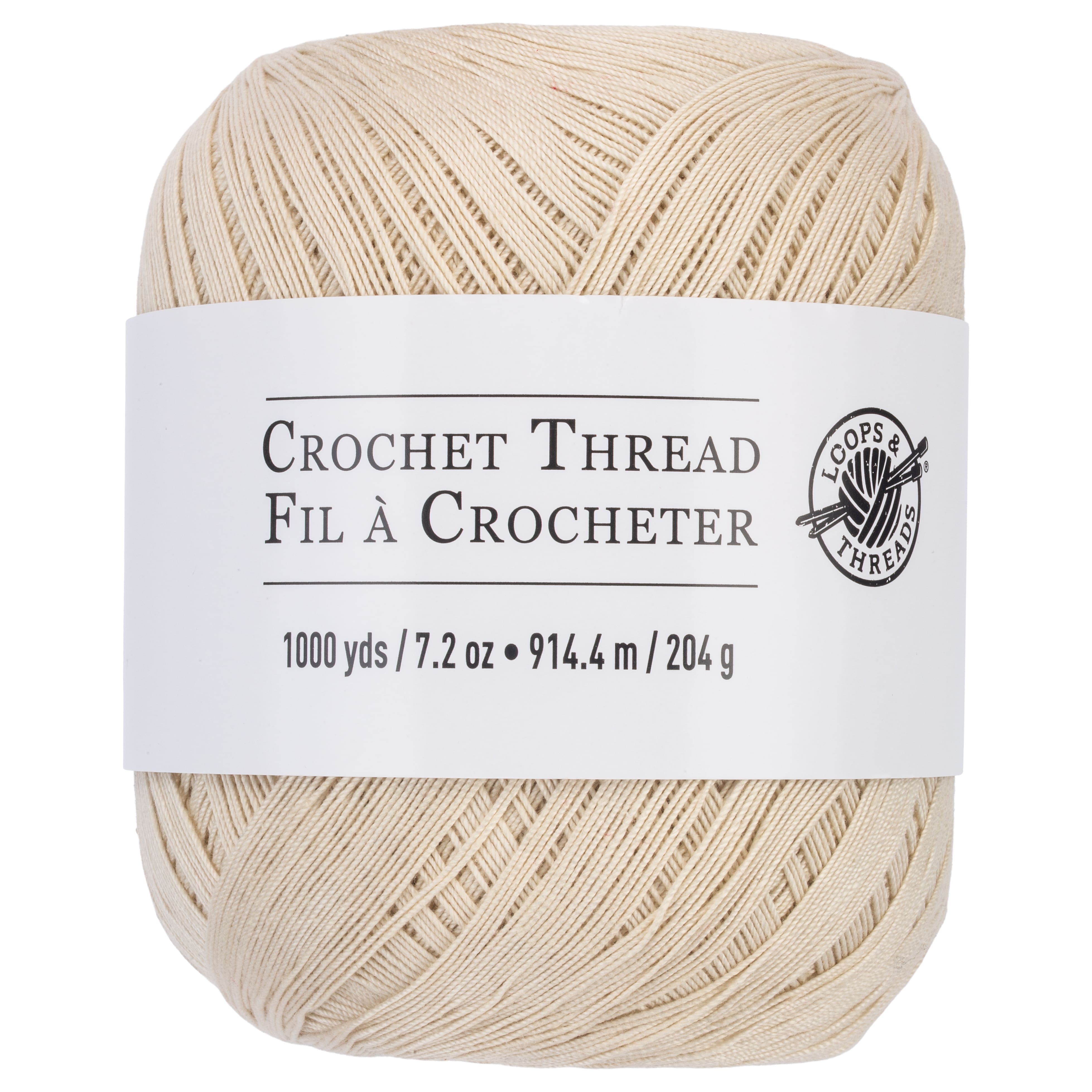 12 Pack: Crochet Thread by Loops & Threads®