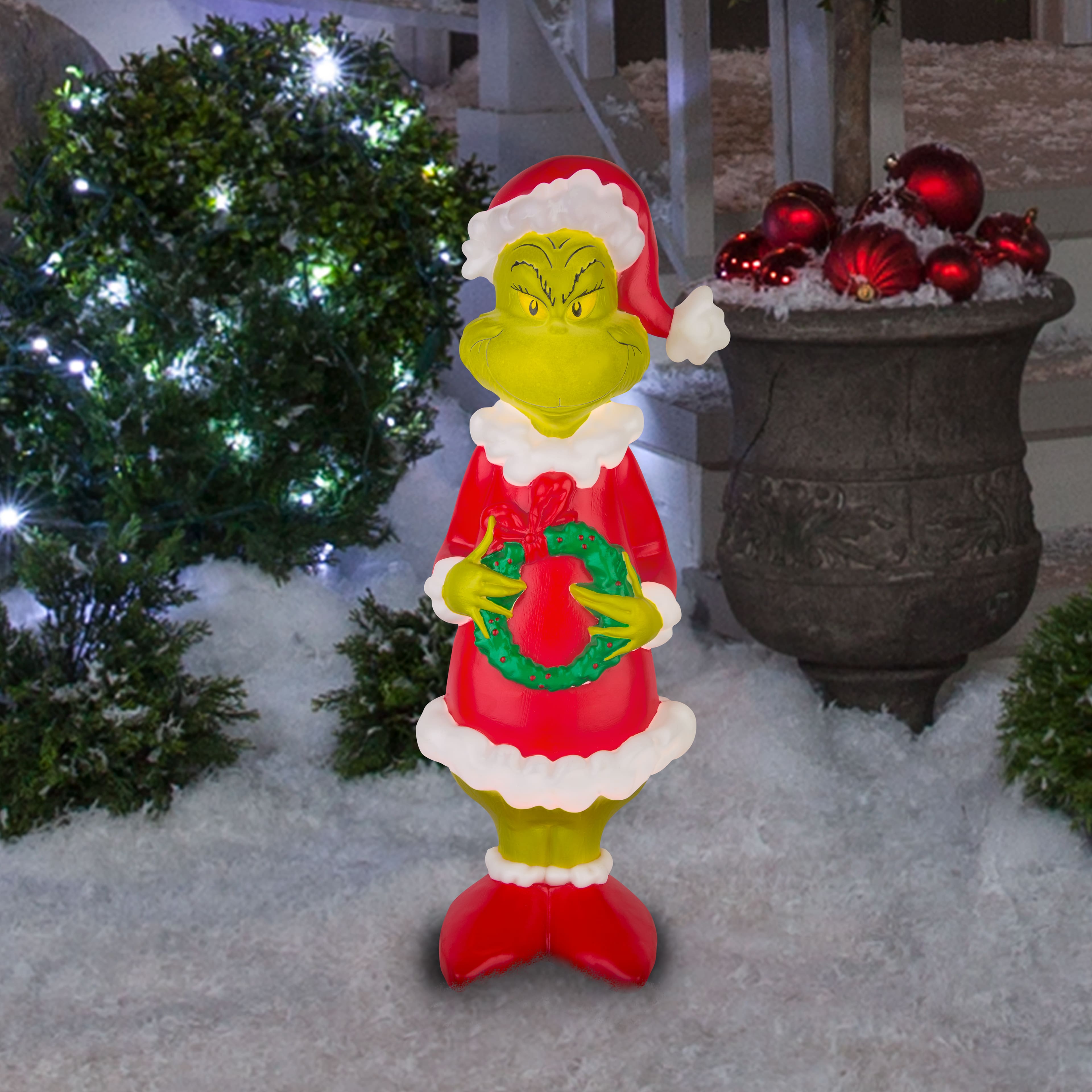 Dr. Seuss&#x2122; 2ft. How the Grinch Stole Christmas Grinch LED Blow Mold