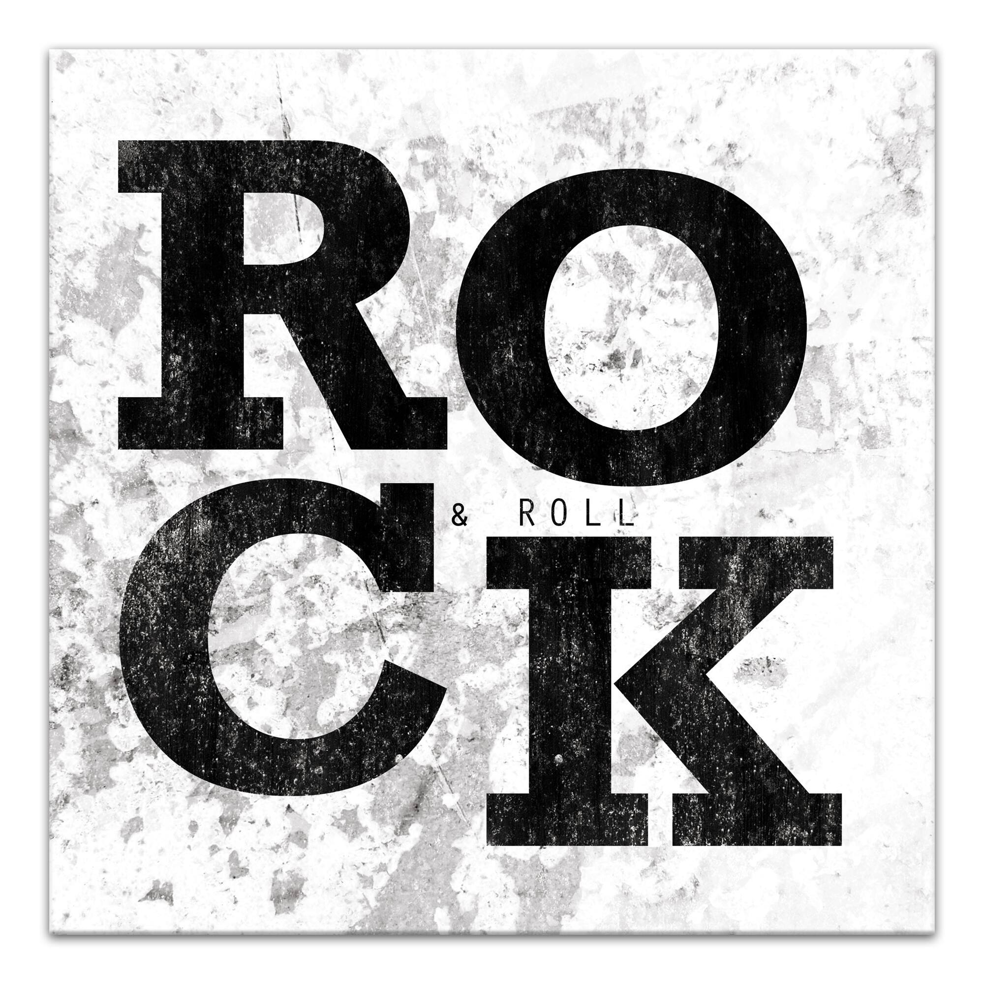 Rock 16" x 16" Canvas Wall Art