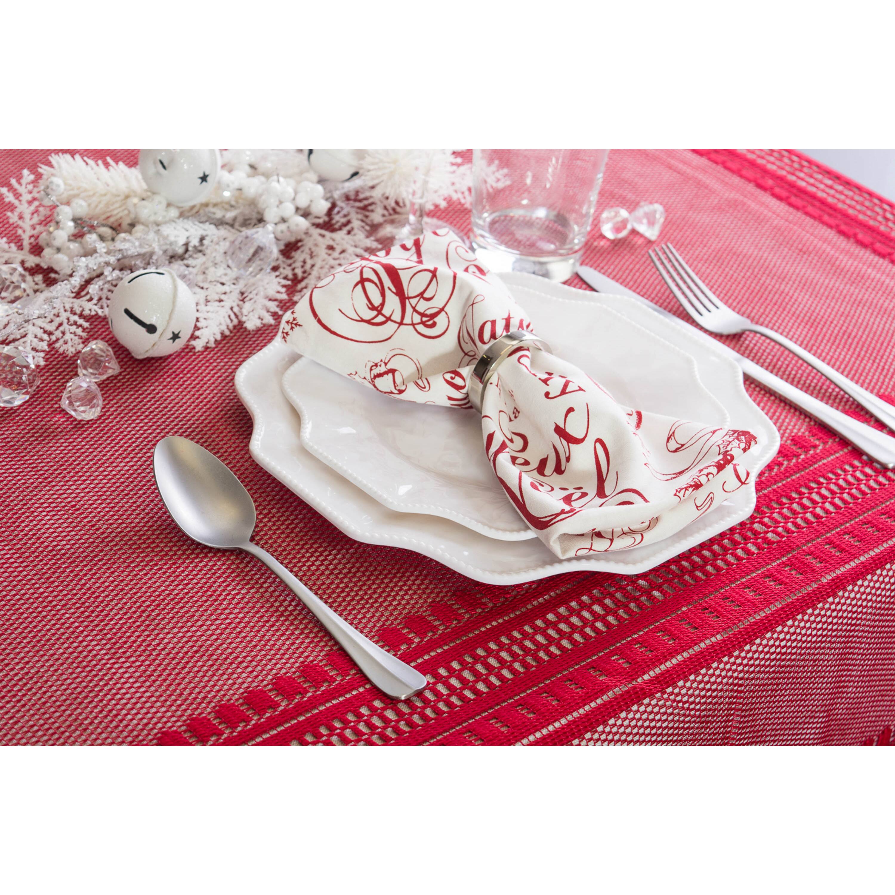 DII® Vintage Christmas Print Napkins, 6ct.
