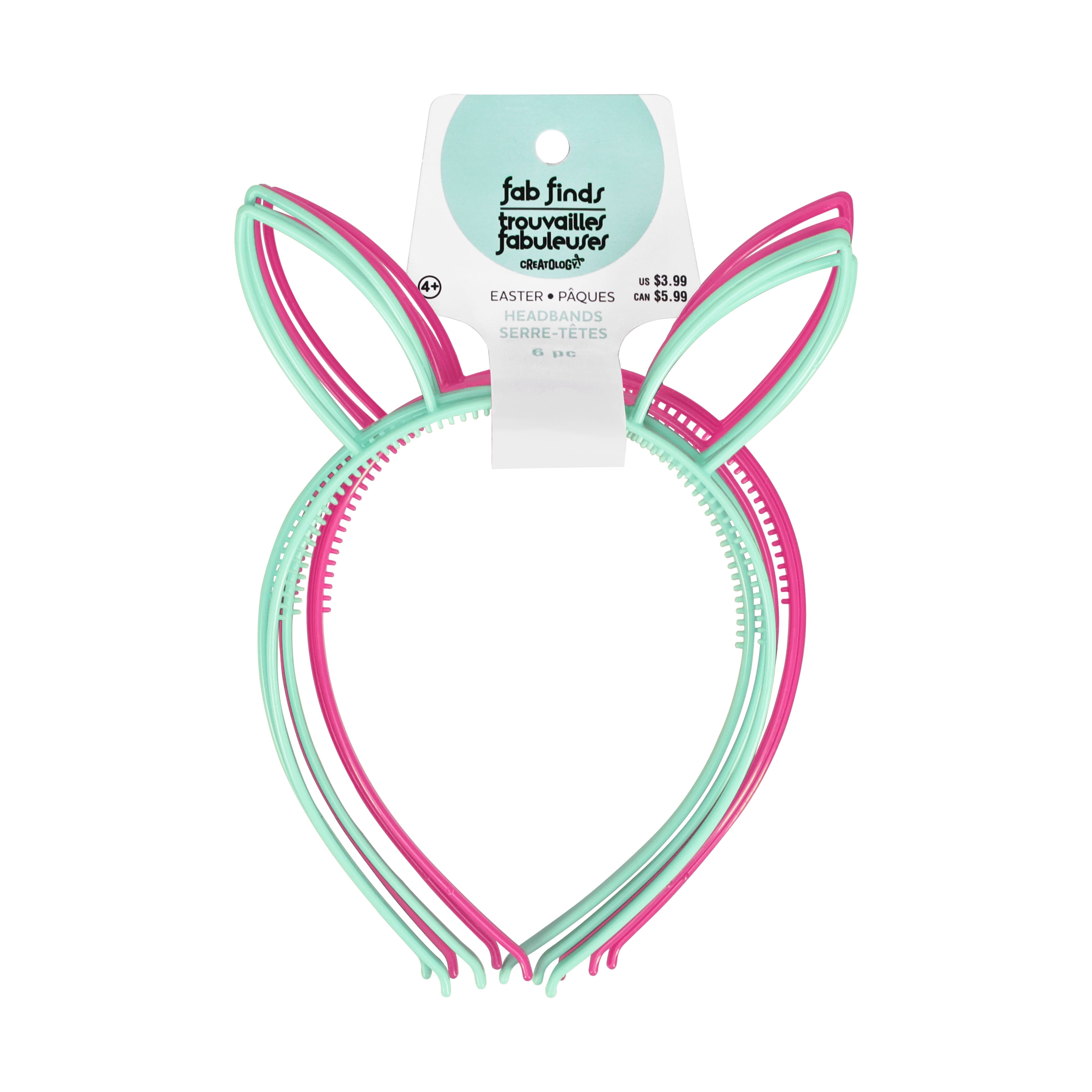 Bright Bunny Headbands, 6ct. by Creatology&#x2122; Fab Finds