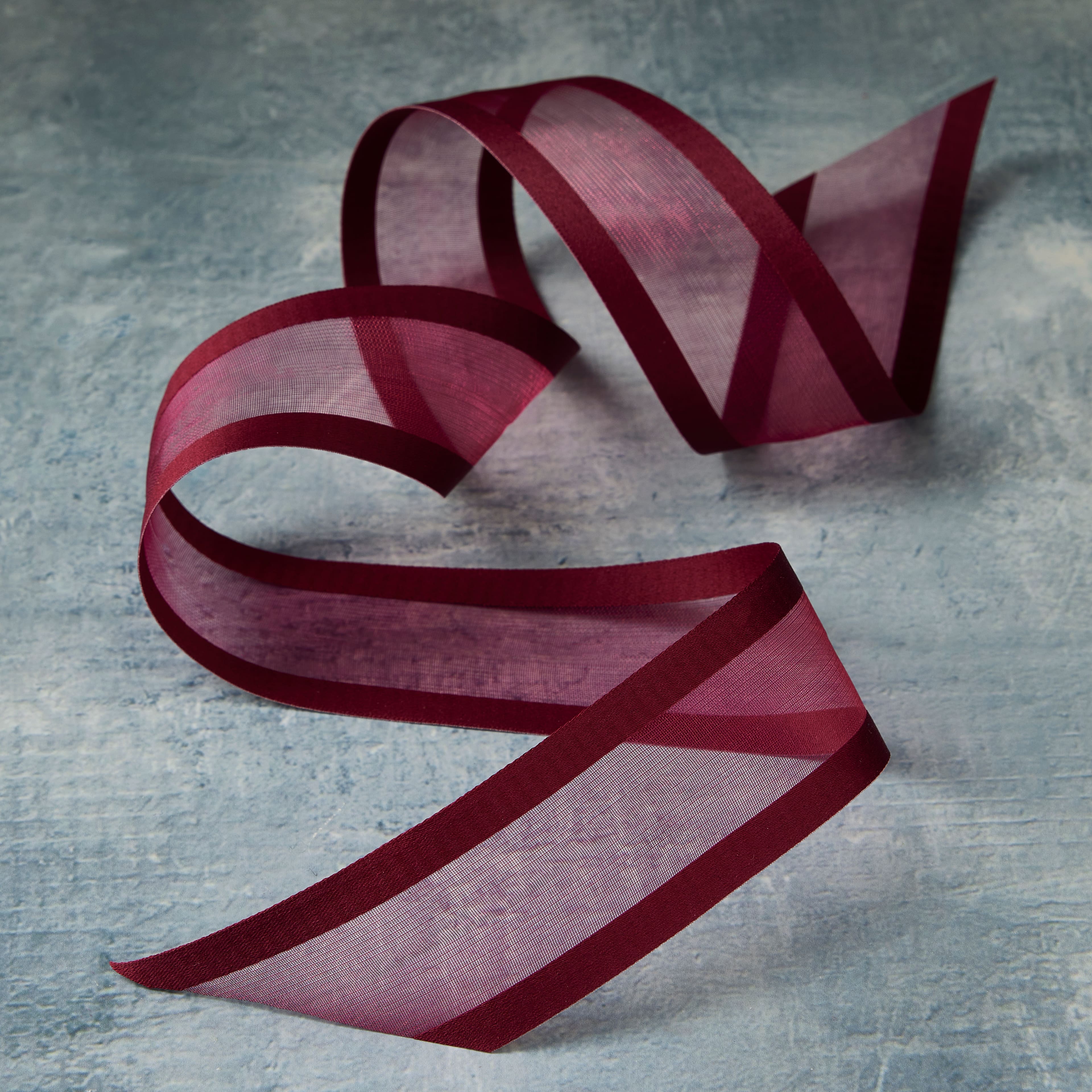 1.5&#x22; x 3yd. Sheer with Satin Edge Ribbon by Celebrate It&#xAE; Classic