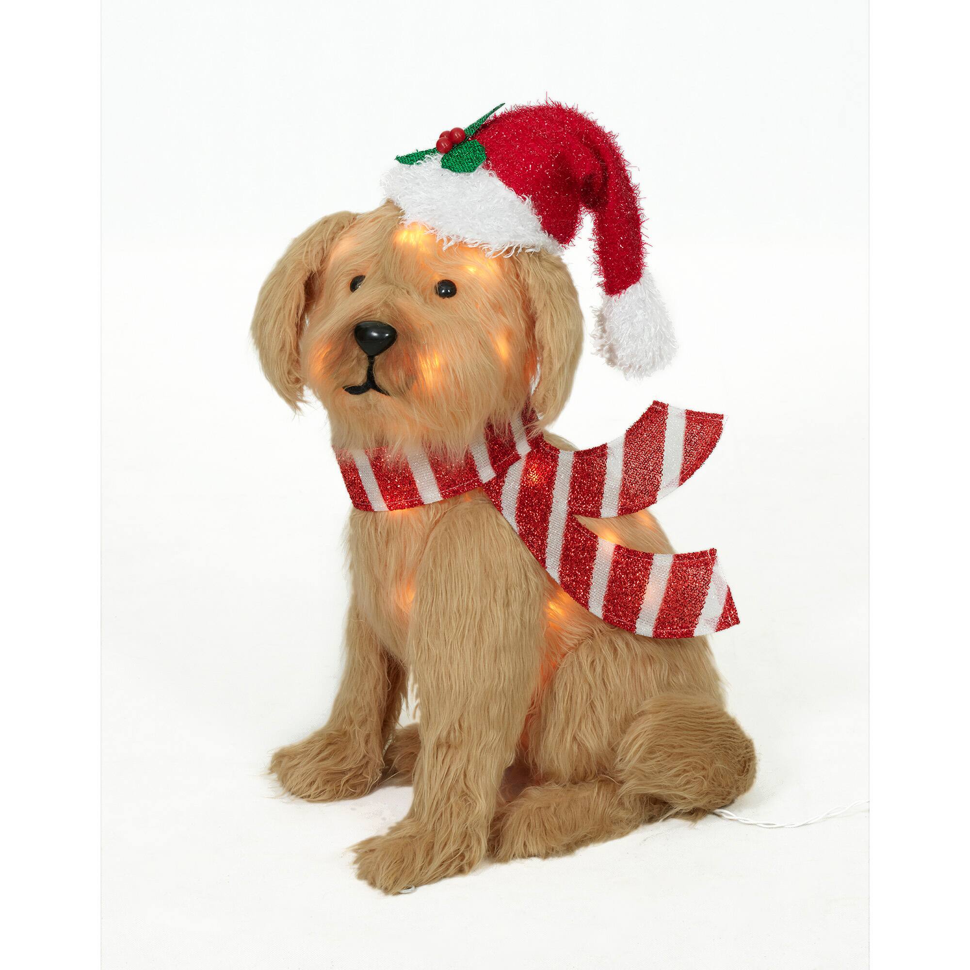 2ft. Plush Golden Poodle Sculpture
