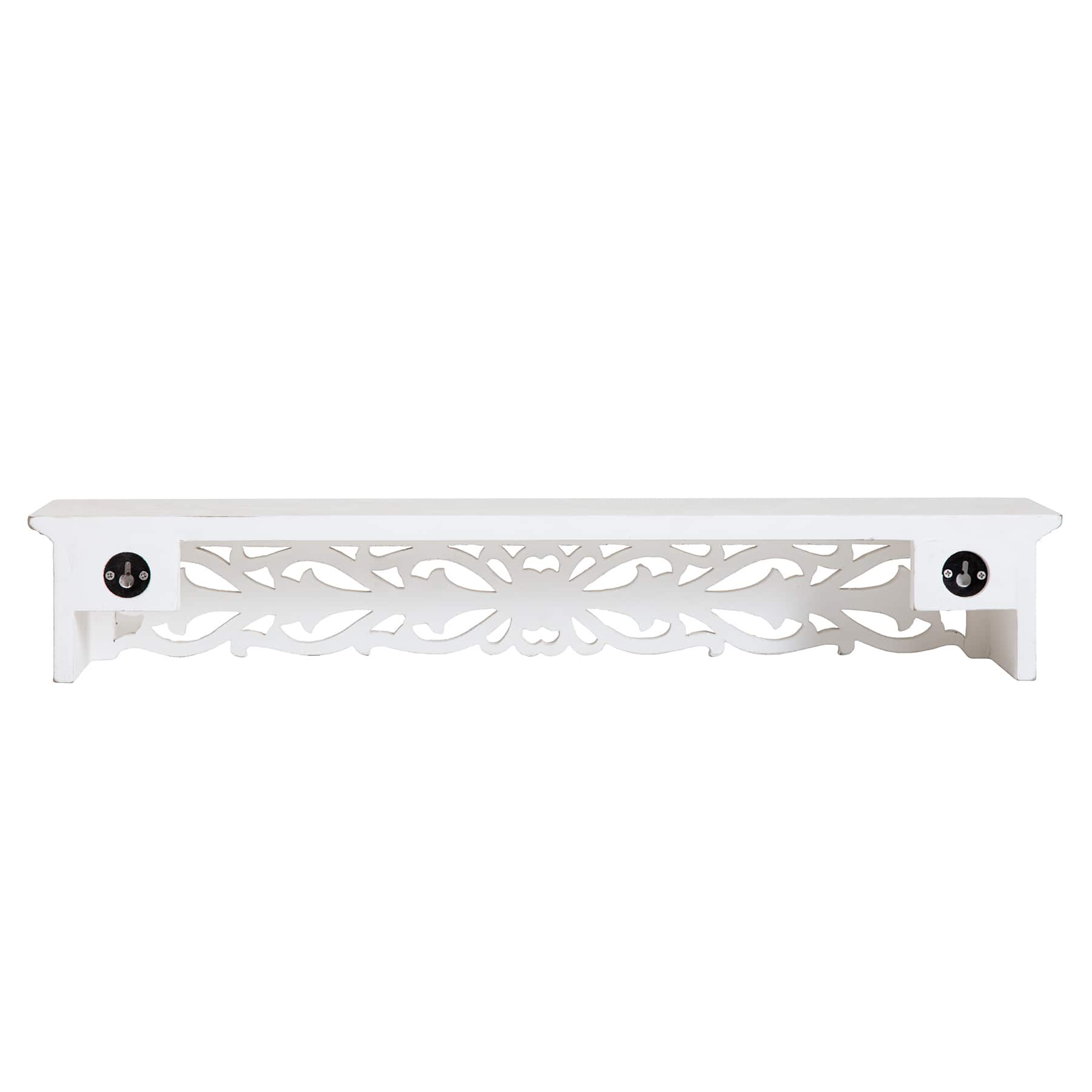 Habitat D&#xE9;cor Hyla 24&#x22; White Decorative Shelf