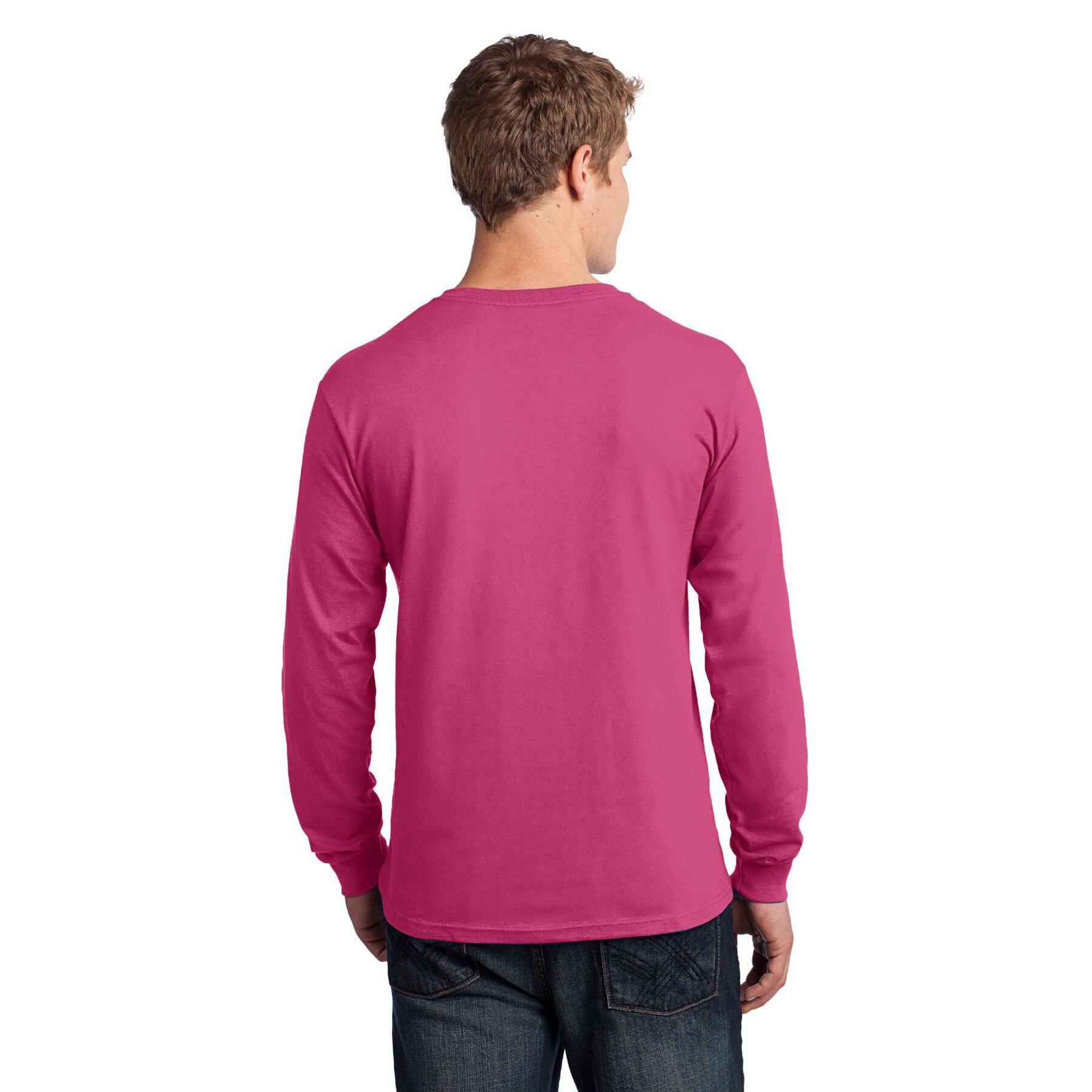 Port & Company® Long Sleeve Adult Core Cotton T-Shirt