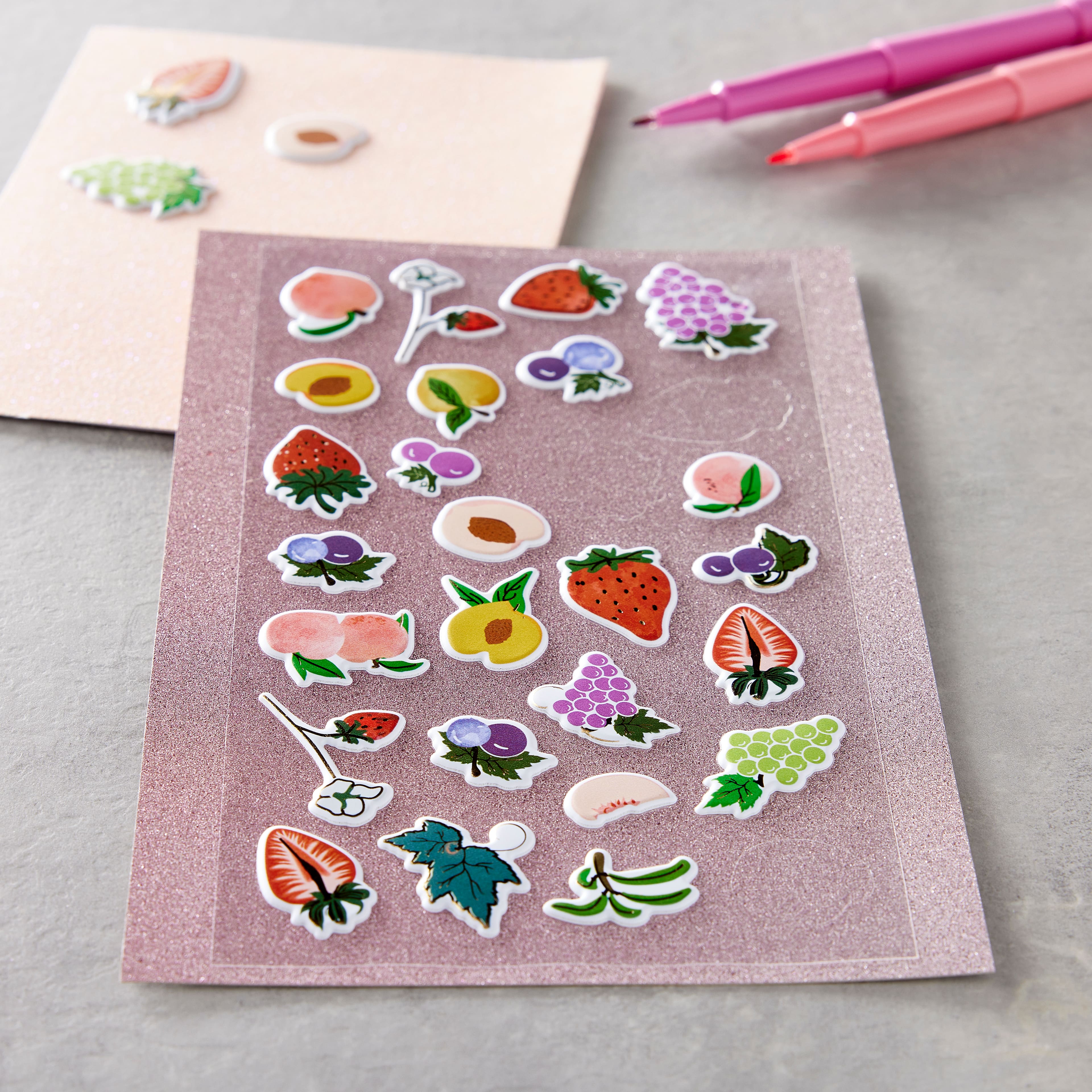 Fruit Puffy Stickers by Recollections™