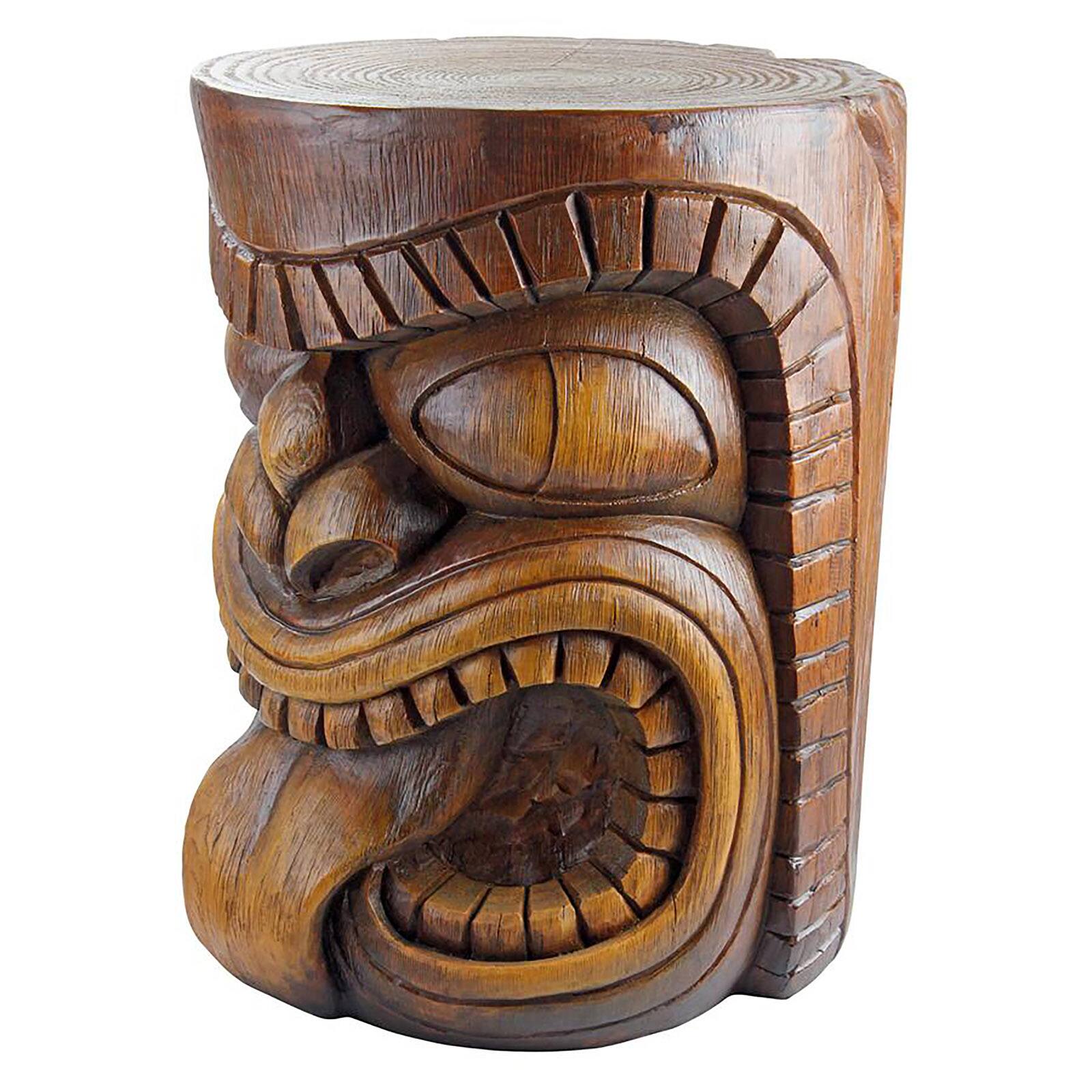 Design Toscano 20.5&#x22; The Lono Grand Tiki Sculptural Table