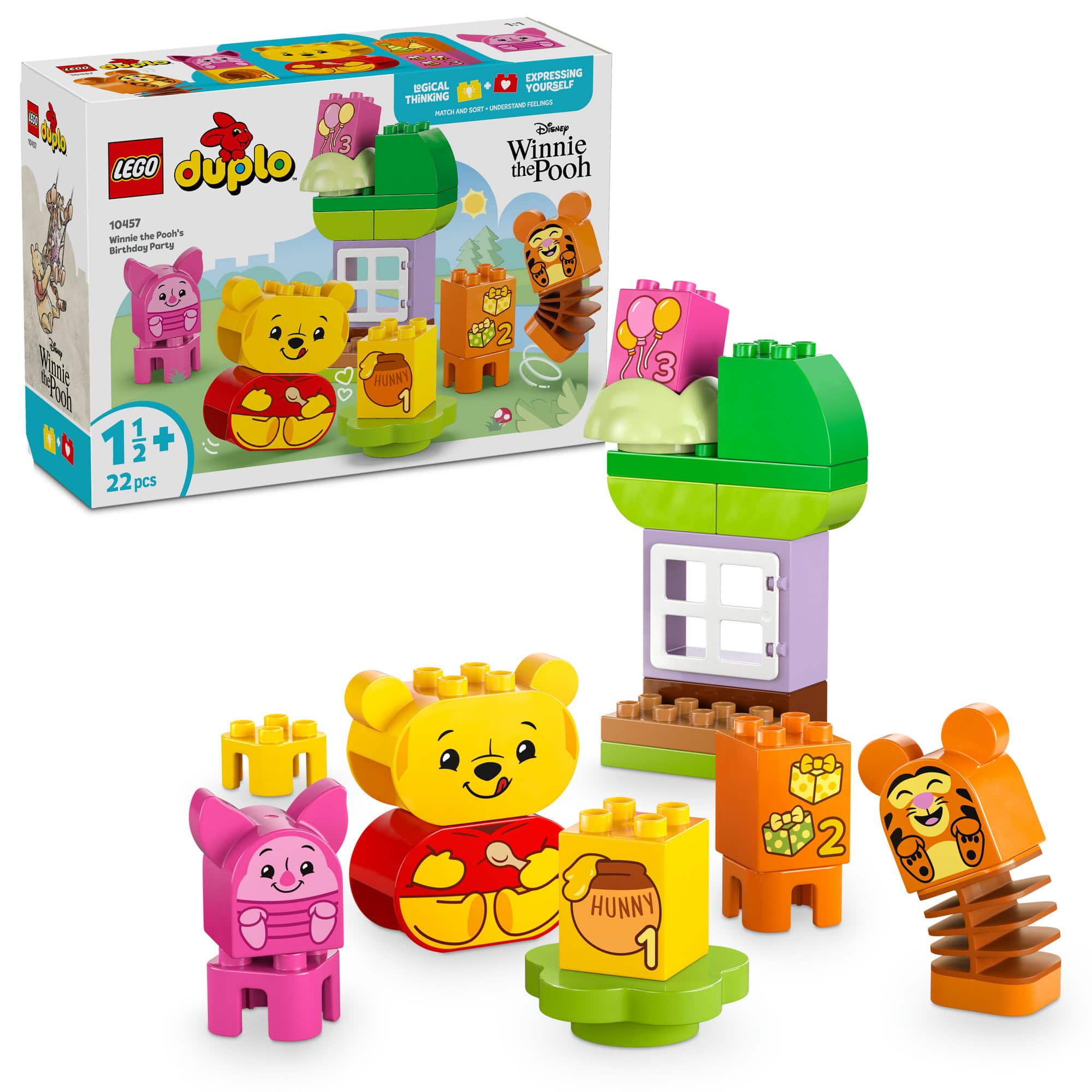 LEGO® DUPLO® Disney Winnie the Pooh’s Birthday Party Building Set 10457