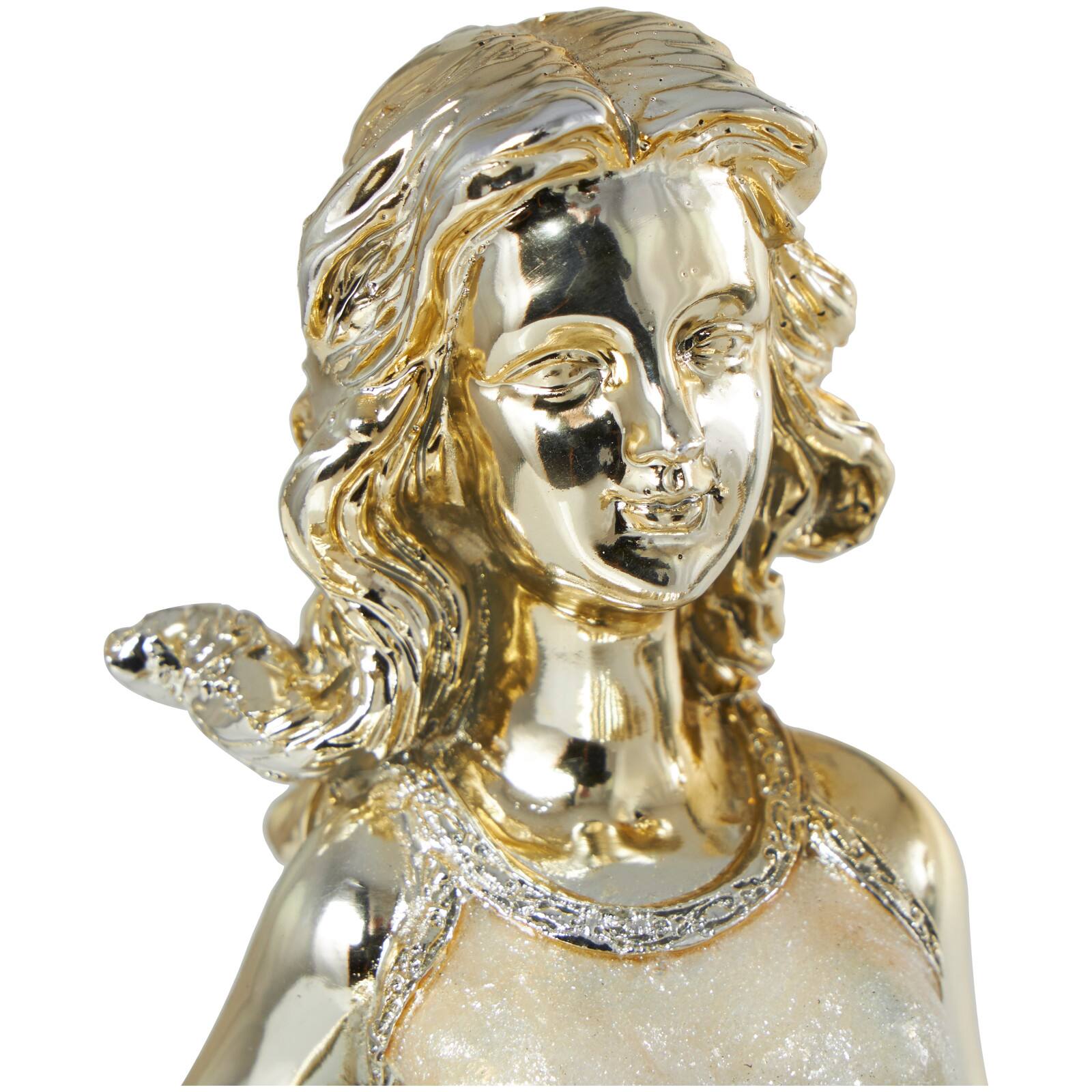 14&#x22; Gold Musician Sculpture Set