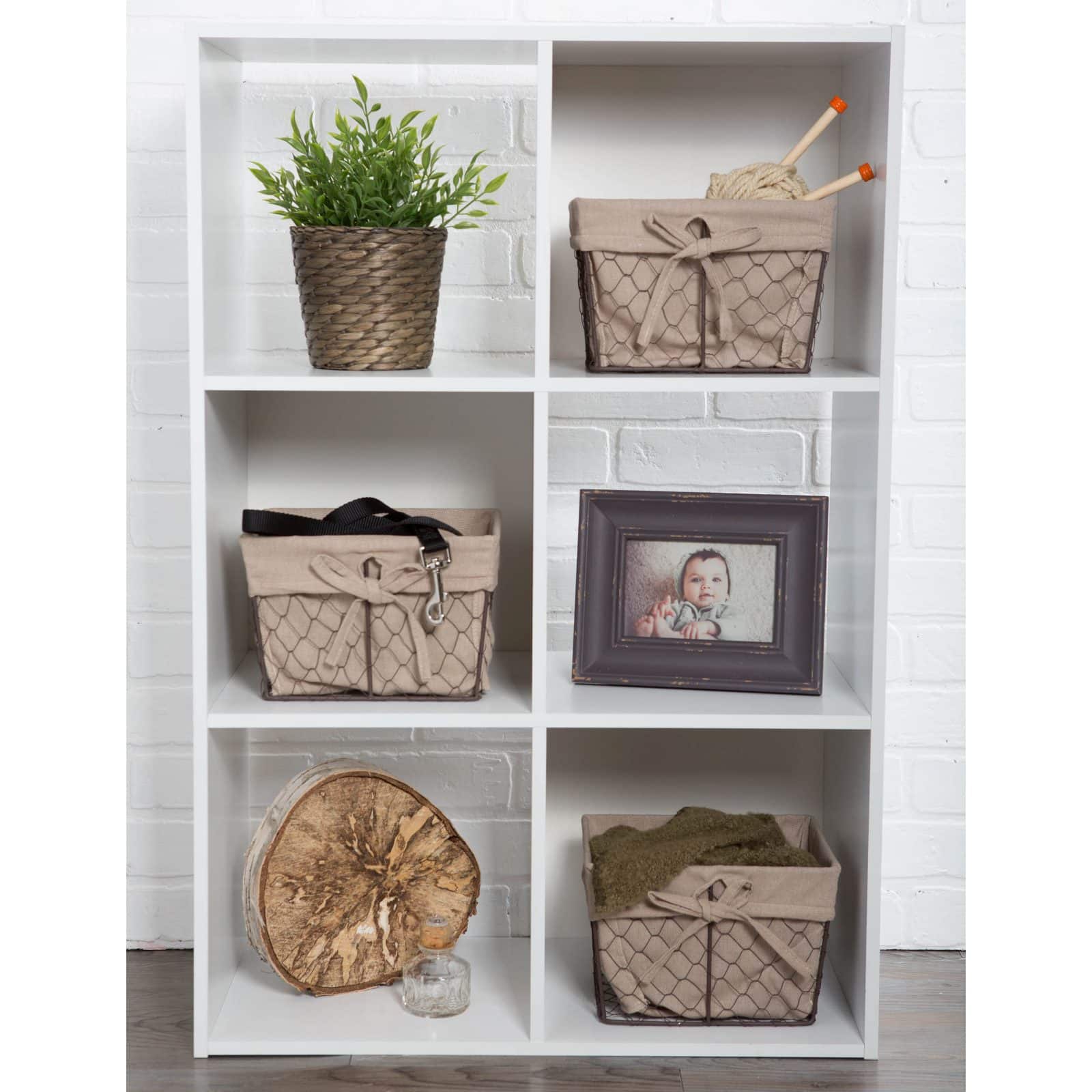 DII&#xAE; Small Chicken Wire Baskets, 3ct.