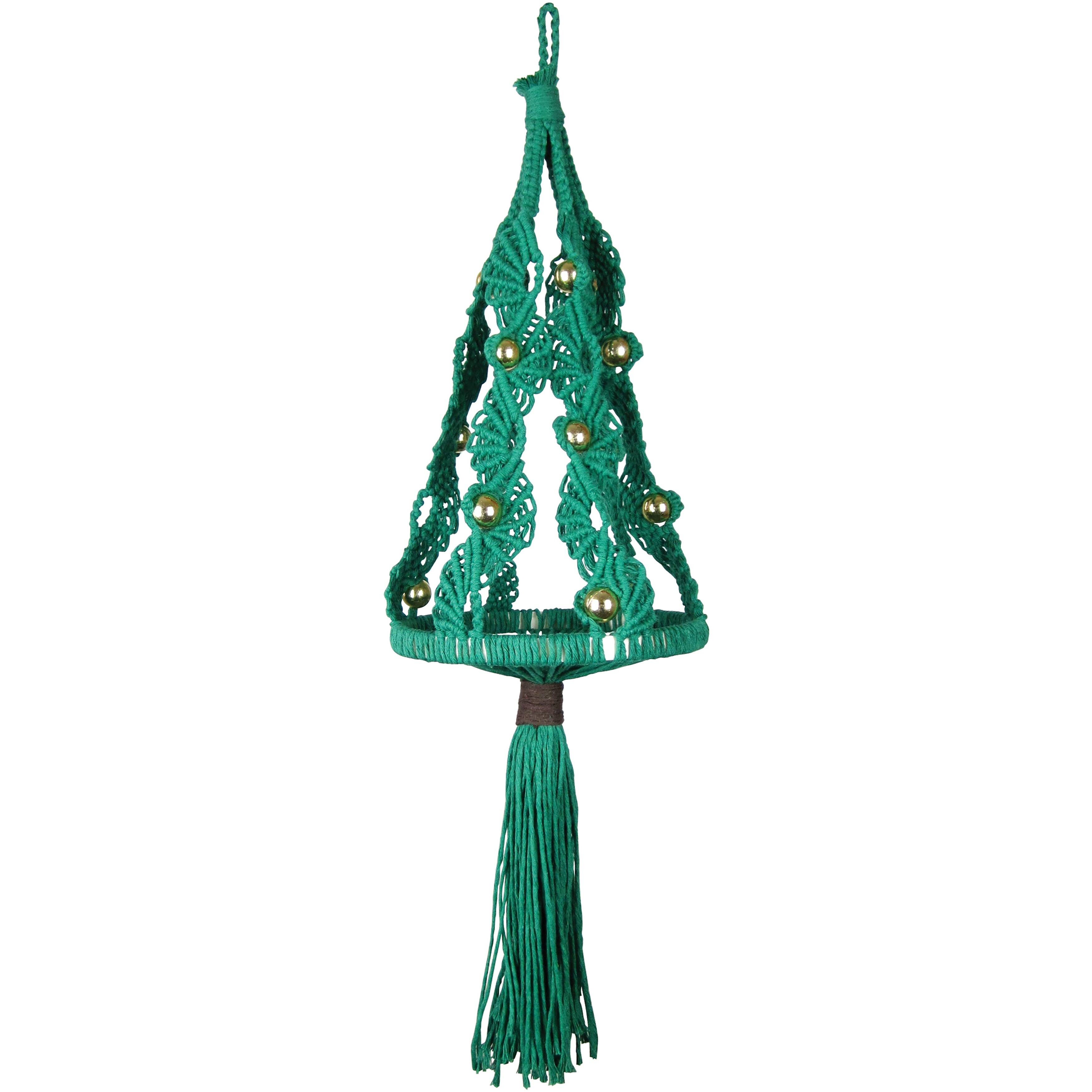 Design Works&#x2122; Zenbroidery&#x2122; Christmas Tree Macram&#xE9; Wall Hanging Kit