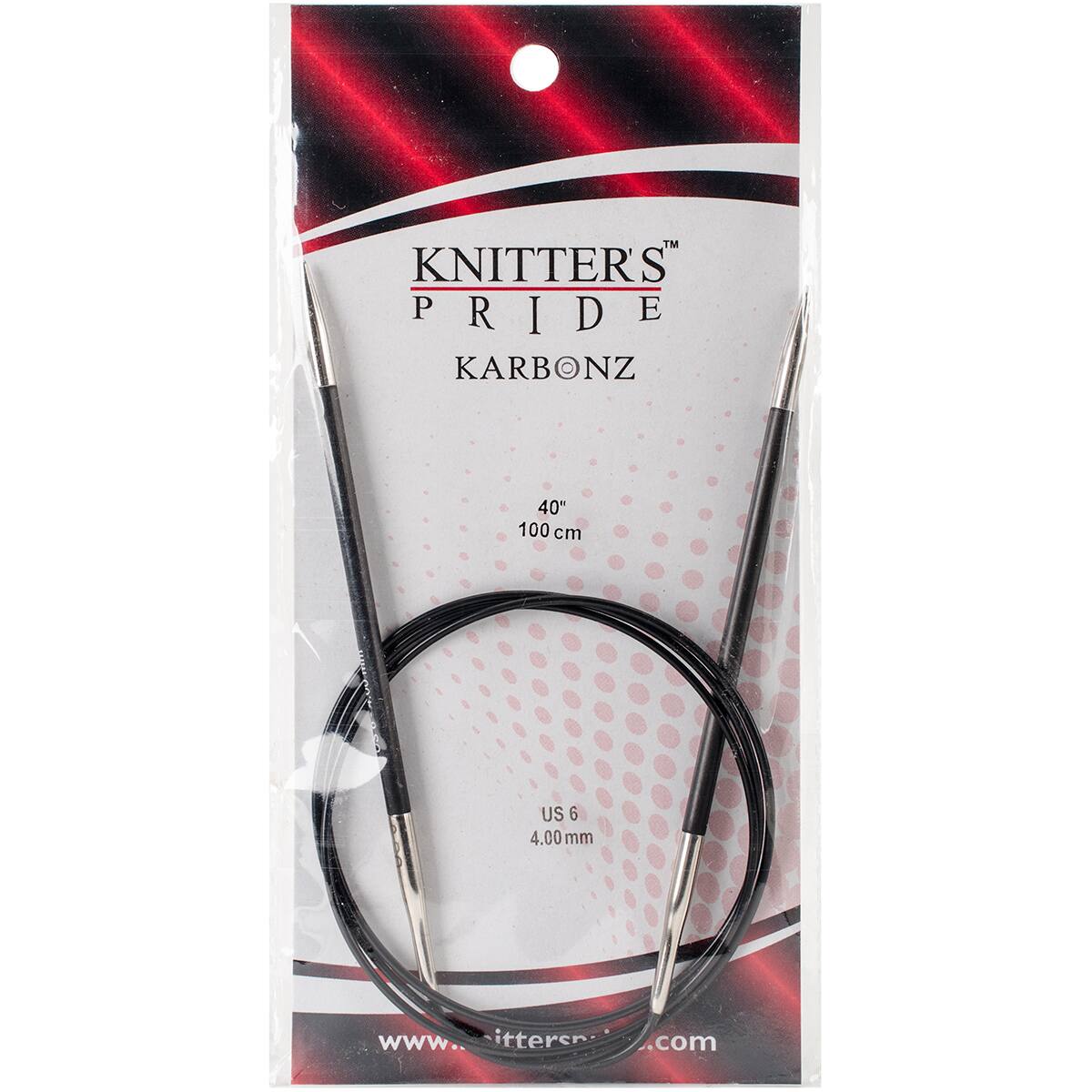 Knitter&#x27;s Pride&#x2122; 40&#x22; Karbonz Fixed Circular Needles