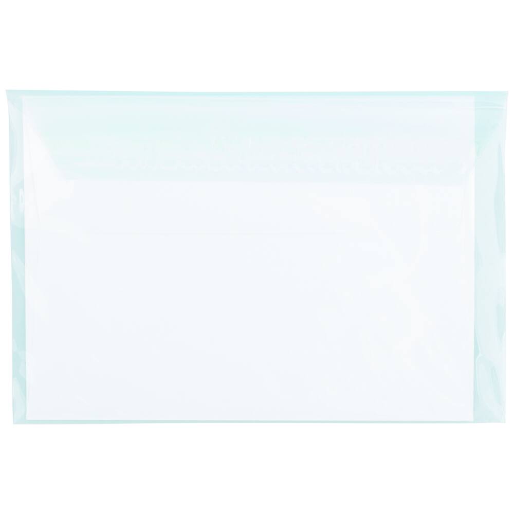 JAM Paper 5.063" x 7.188" Cello Sleeves with Self Adhesive Closures