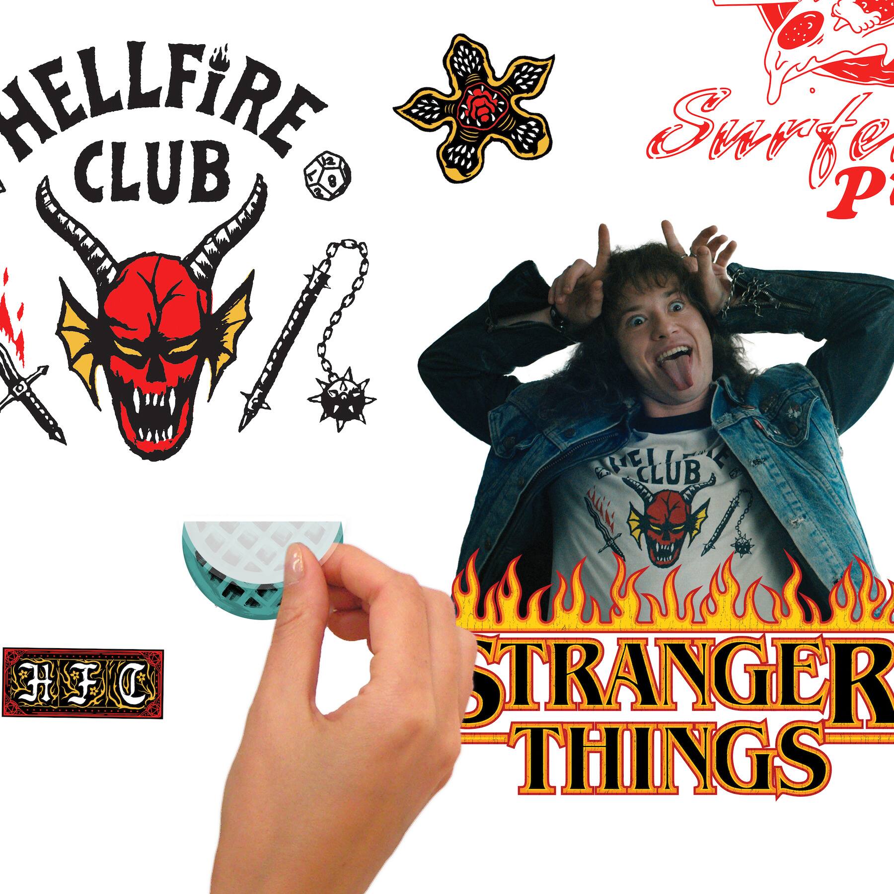 RoomMates Stranger Things Season 4 Icons Peel &#x26; Stick Wall Decals