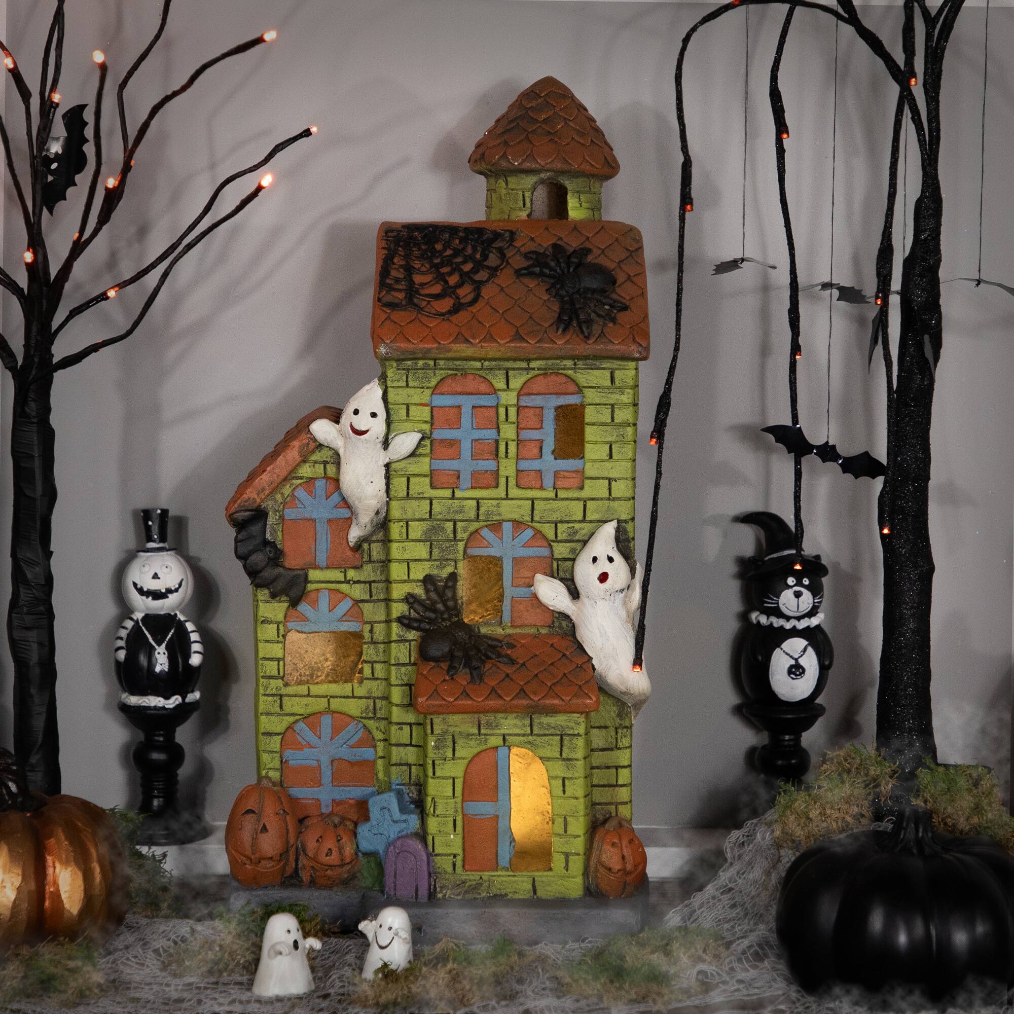 20" LED Ghostly Haunted House Halloween Decoration