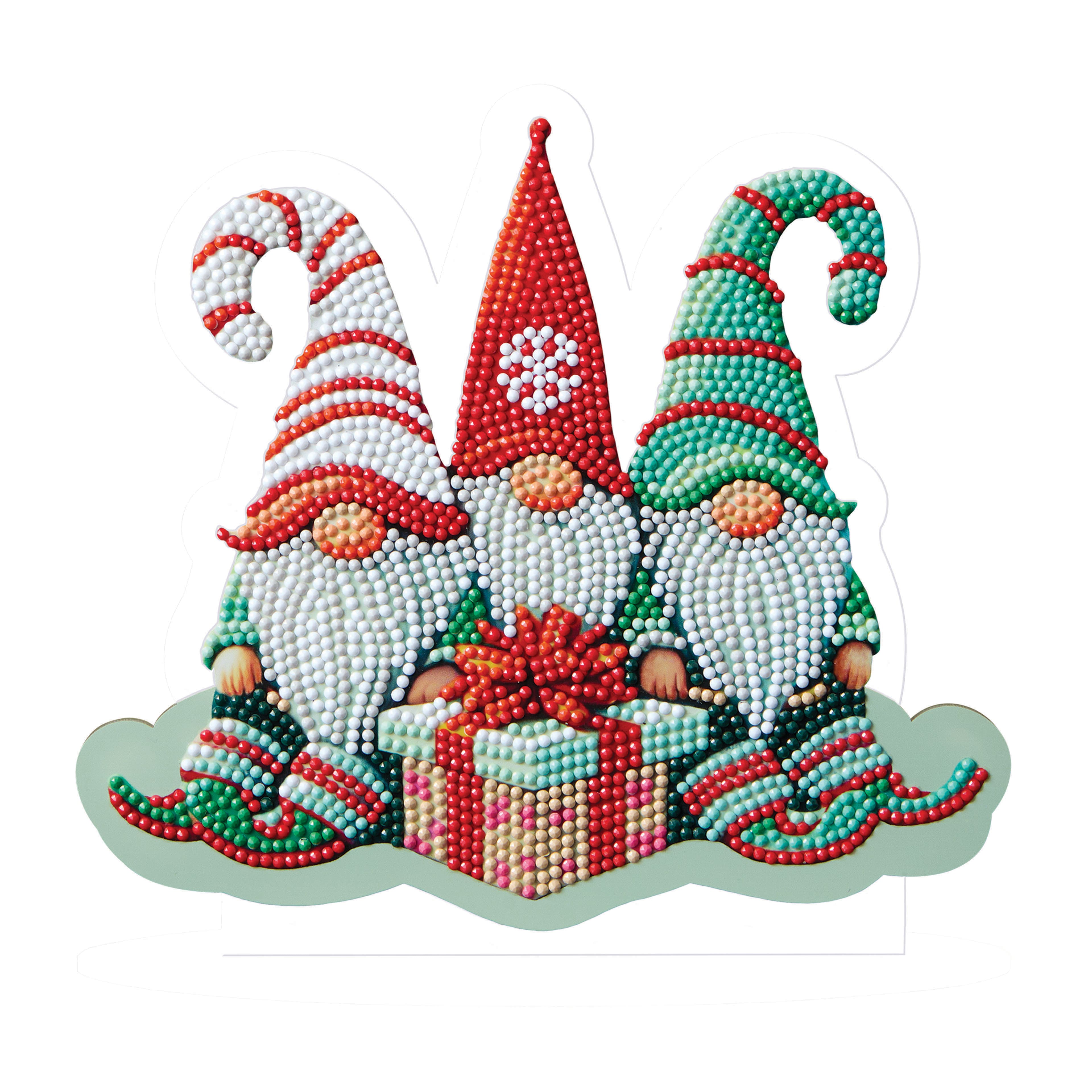 8" x 7.5" Gnome Diamond Art Table Topper Kit by Make Market®