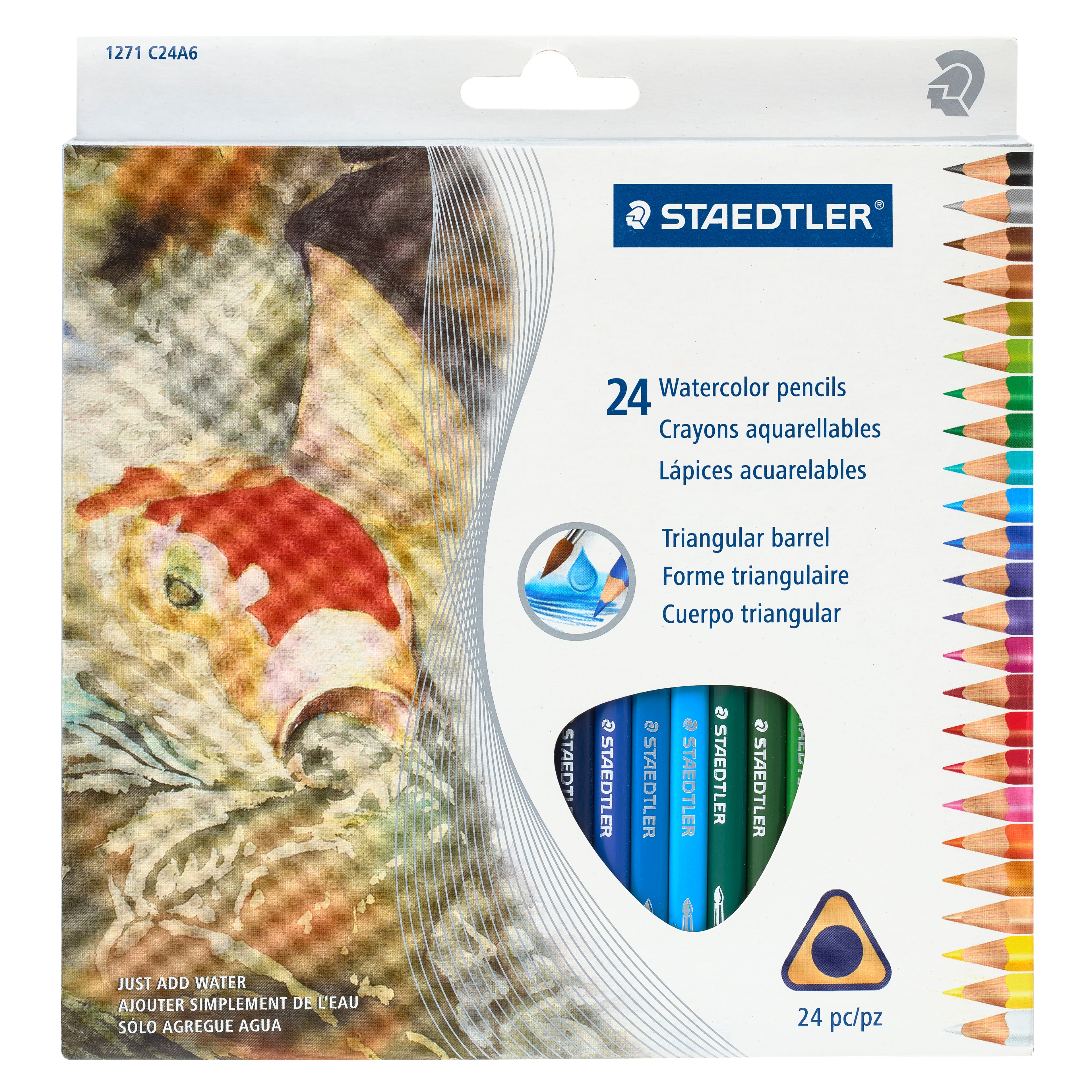 Staedtler® Triangular Watercolor Pencils