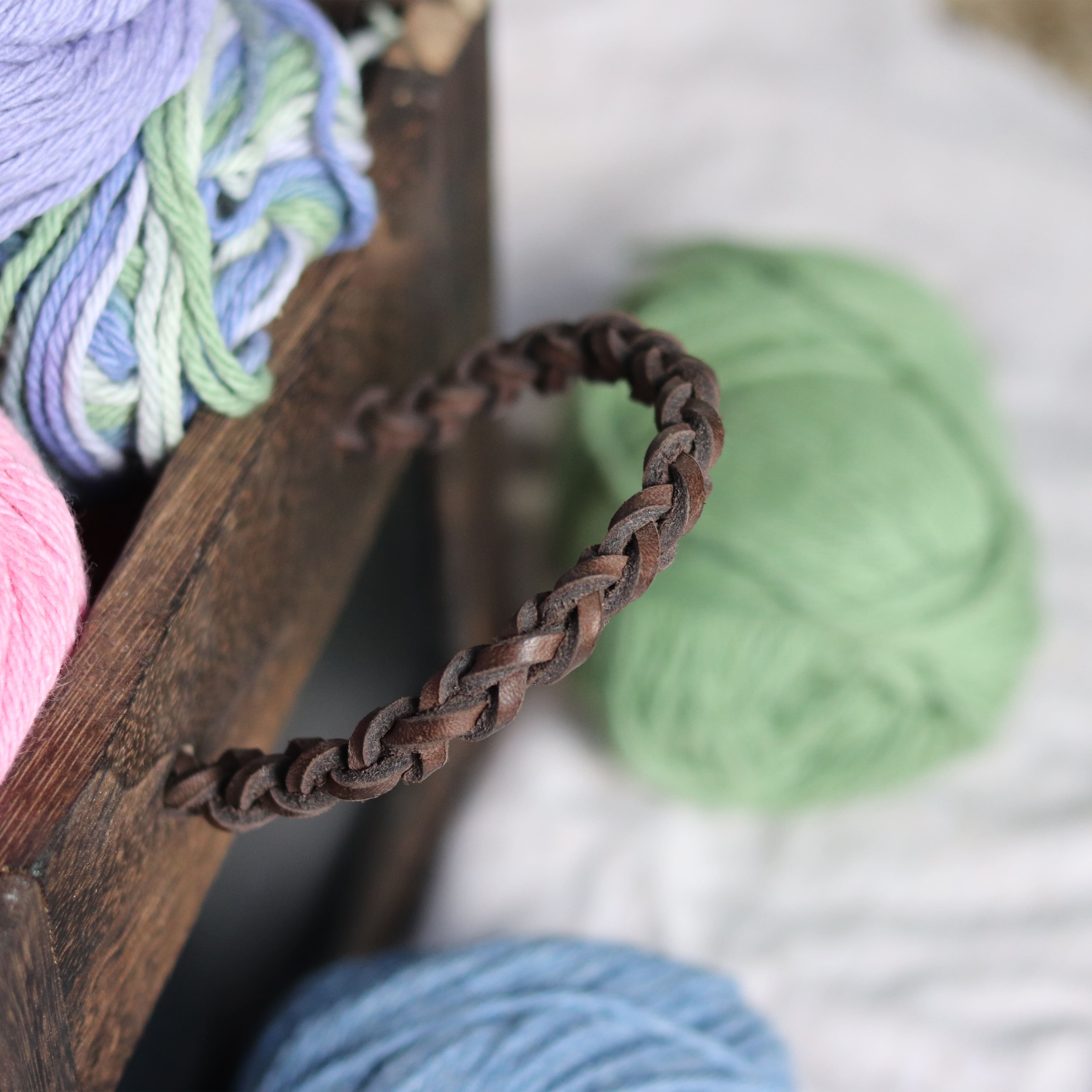 1lb. Leather Lace Remnants by Bead Landing&#x2122;