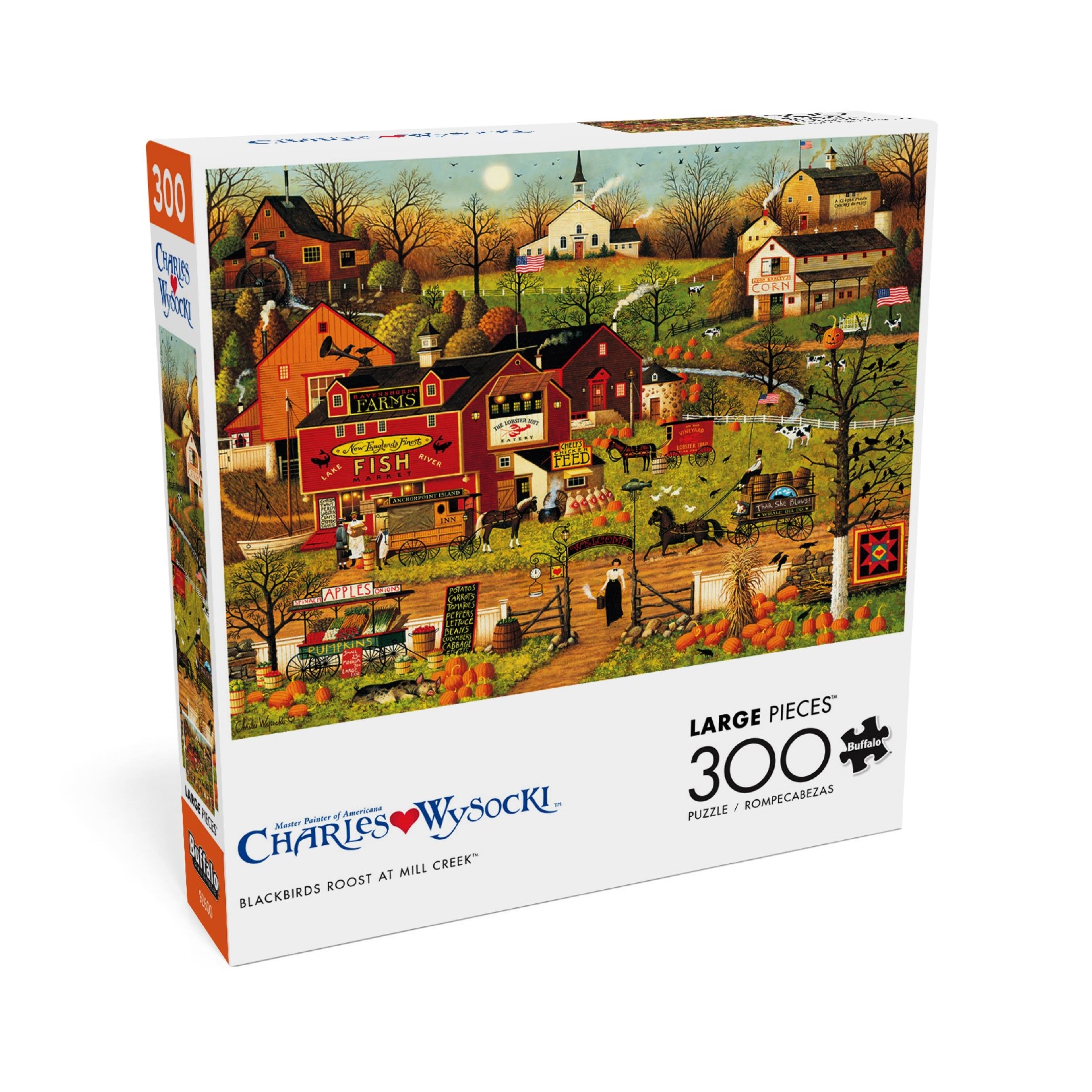 Assorted Charles Wysocki™ 300 Piece Puzzle