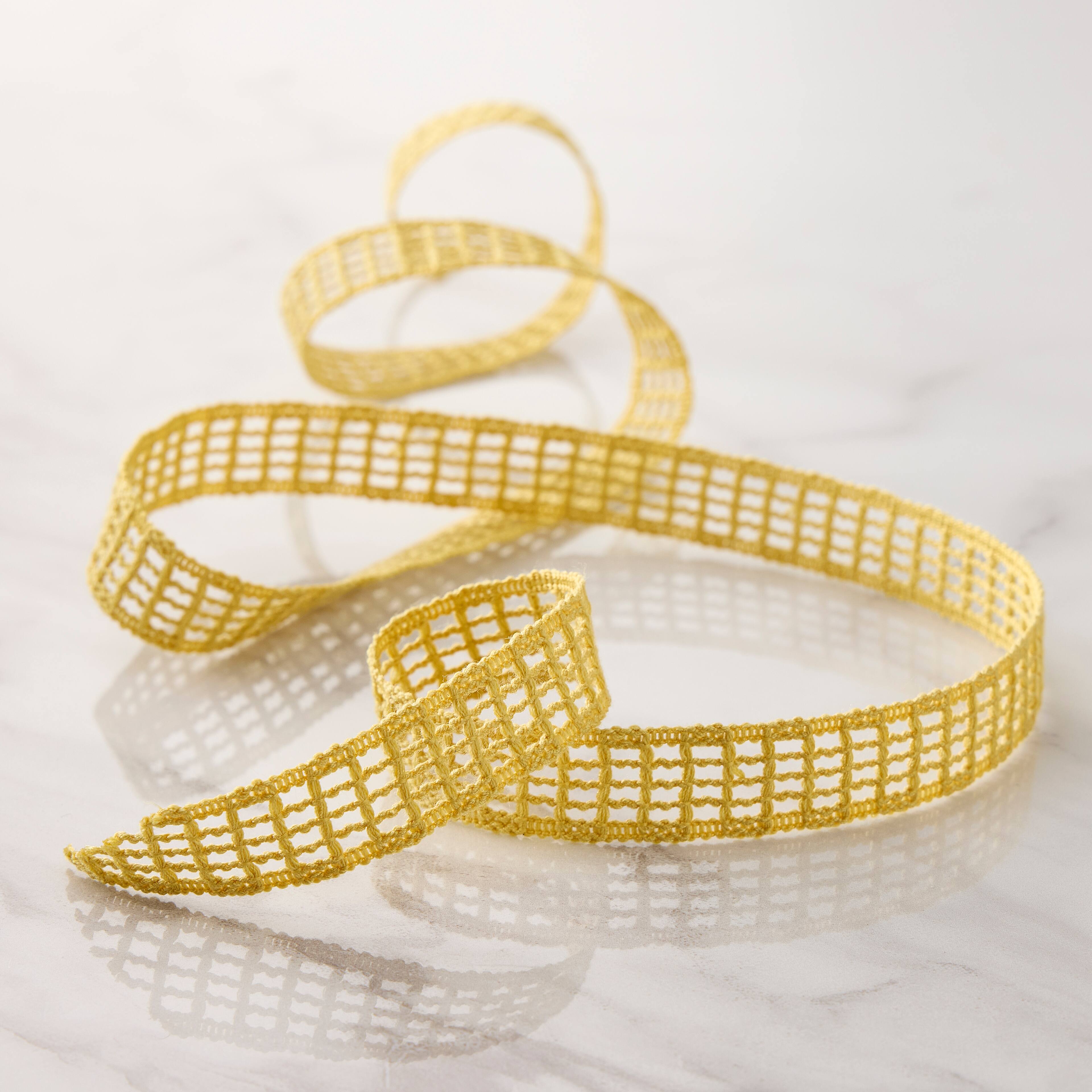 5/8" x 5yd. Crochet Net Ribbon by Celebrate It® Classic