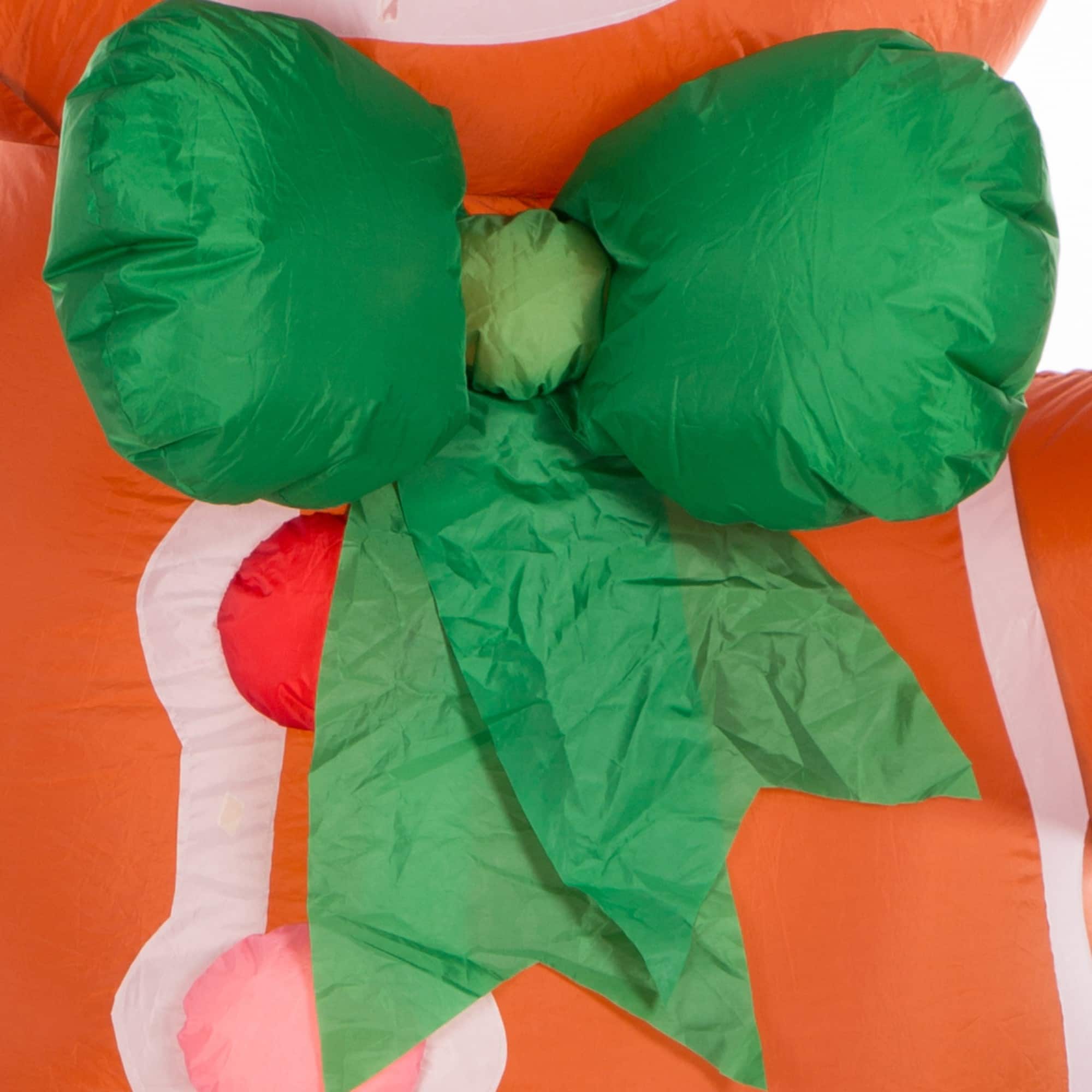 Glitzhome® 8ft. LED Inflatable Gingerbread Man