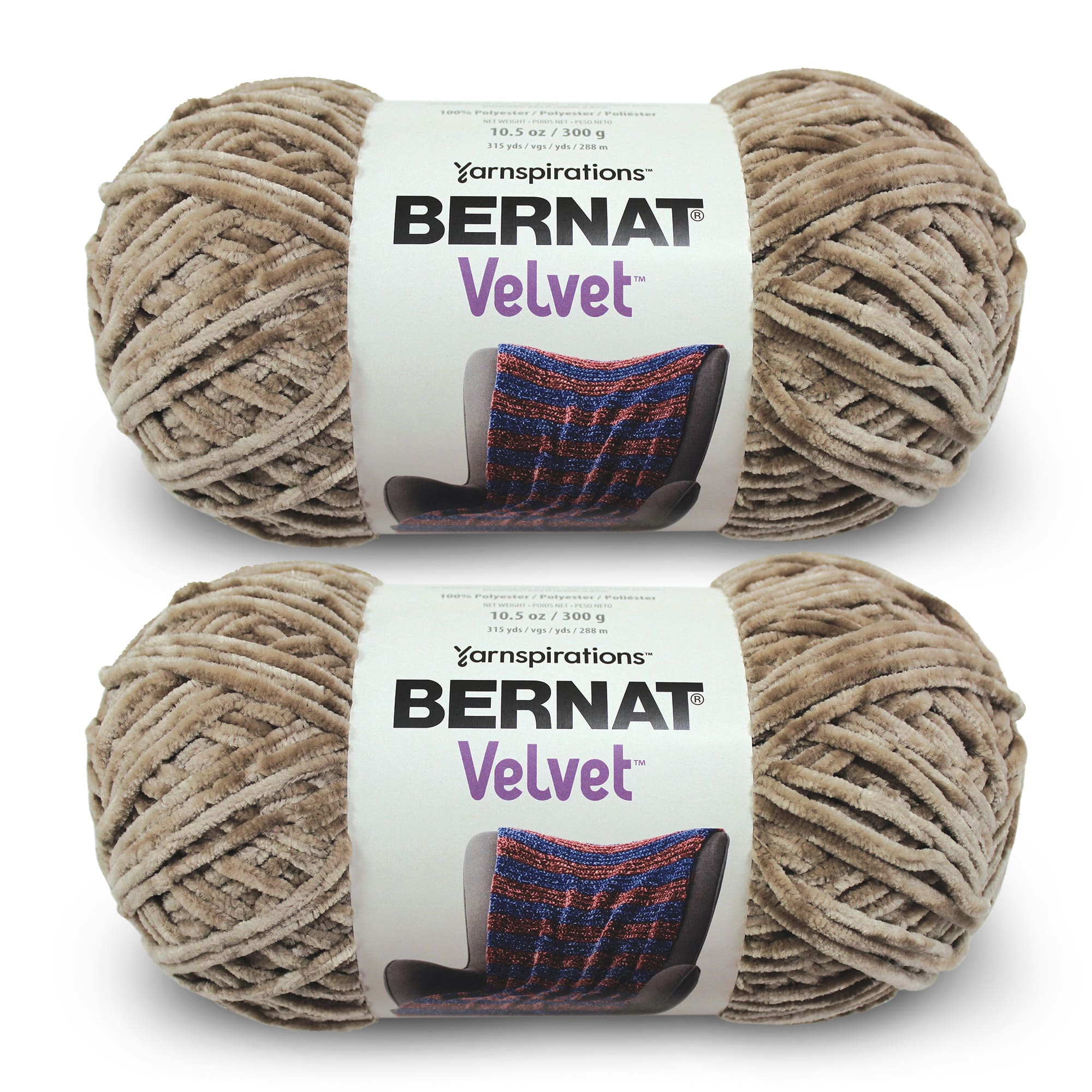 2 Pack Bernat® Velvet™ Yarn