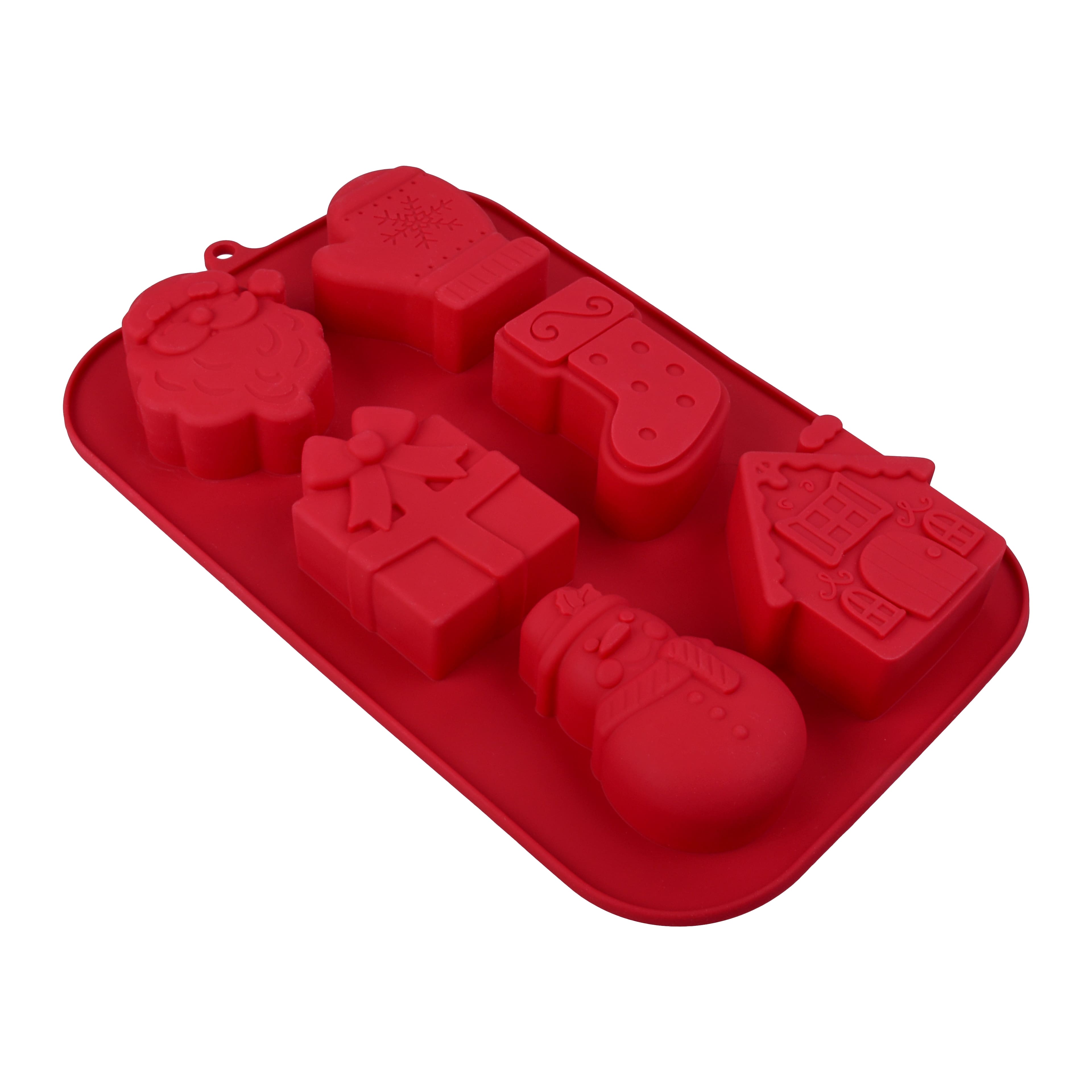 Christmas Shapes Silicone Treat Mold by Celebrate It&#xAE;