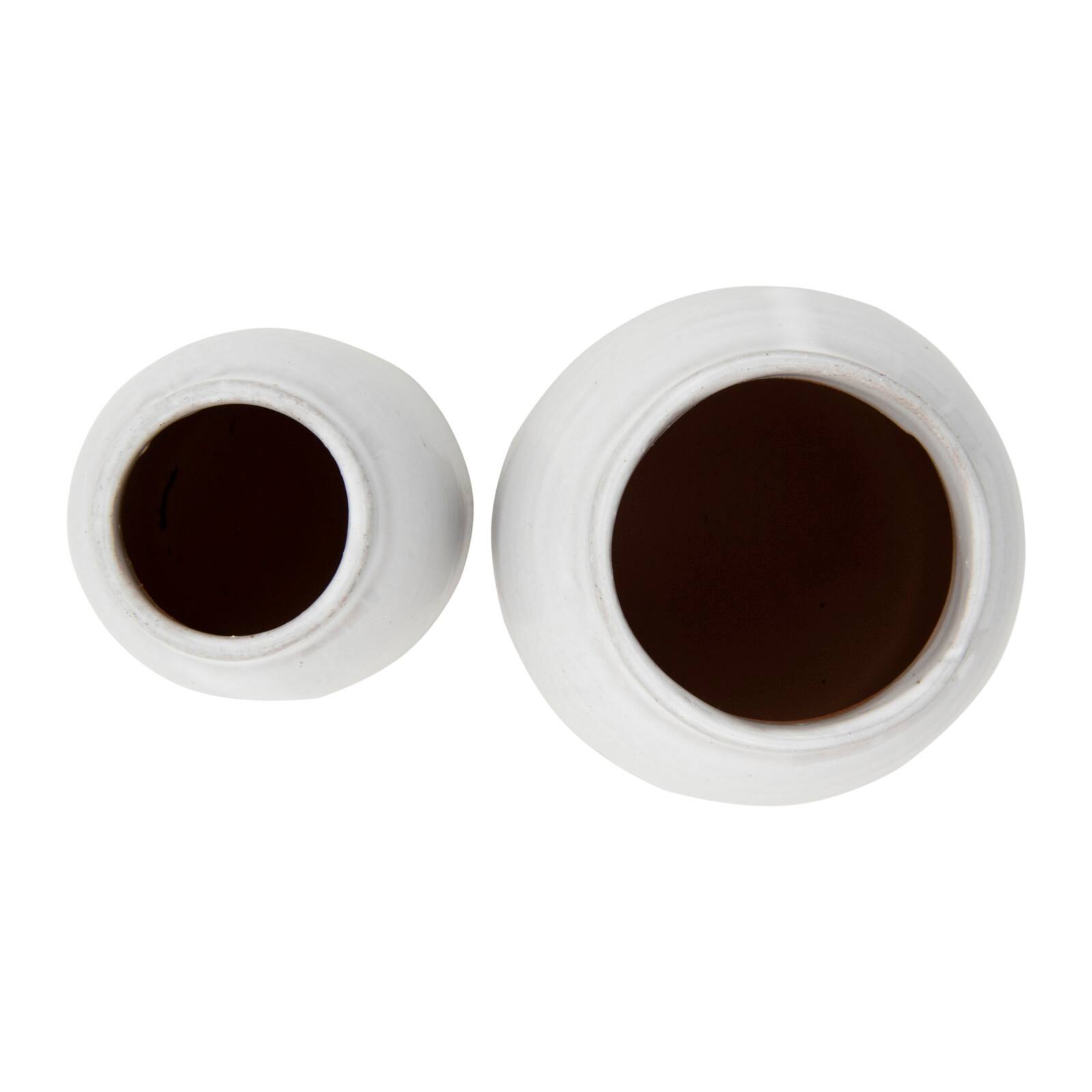 Hello Honey® White Terra Cotta Vase Set