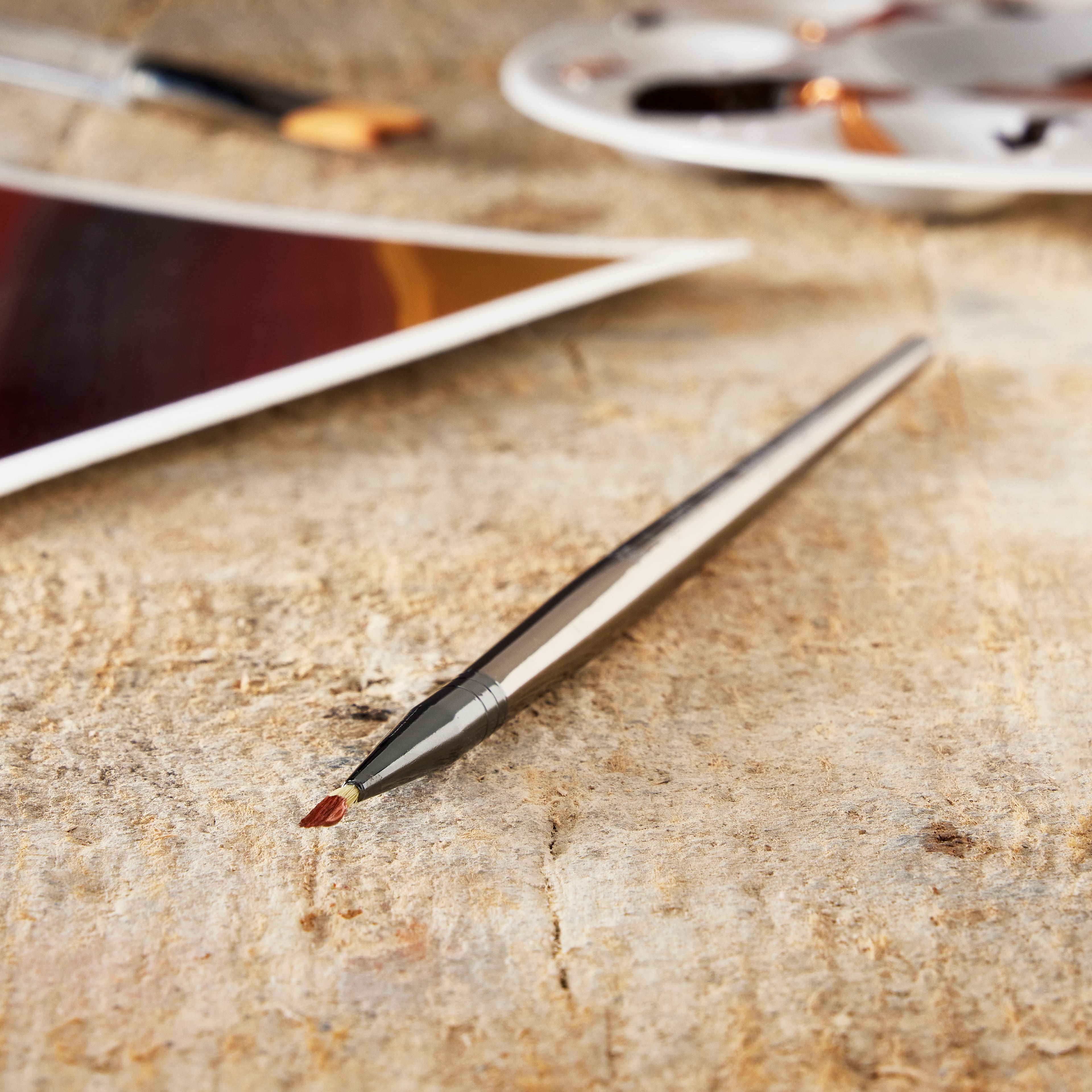 12 Pack: Zen™ Series 93 Short Handle Round Brush