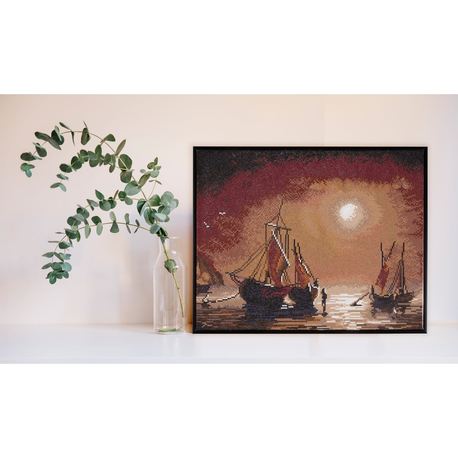 Simply Dotz® Intermediate Asleep At Sea Diamond Painting Kit