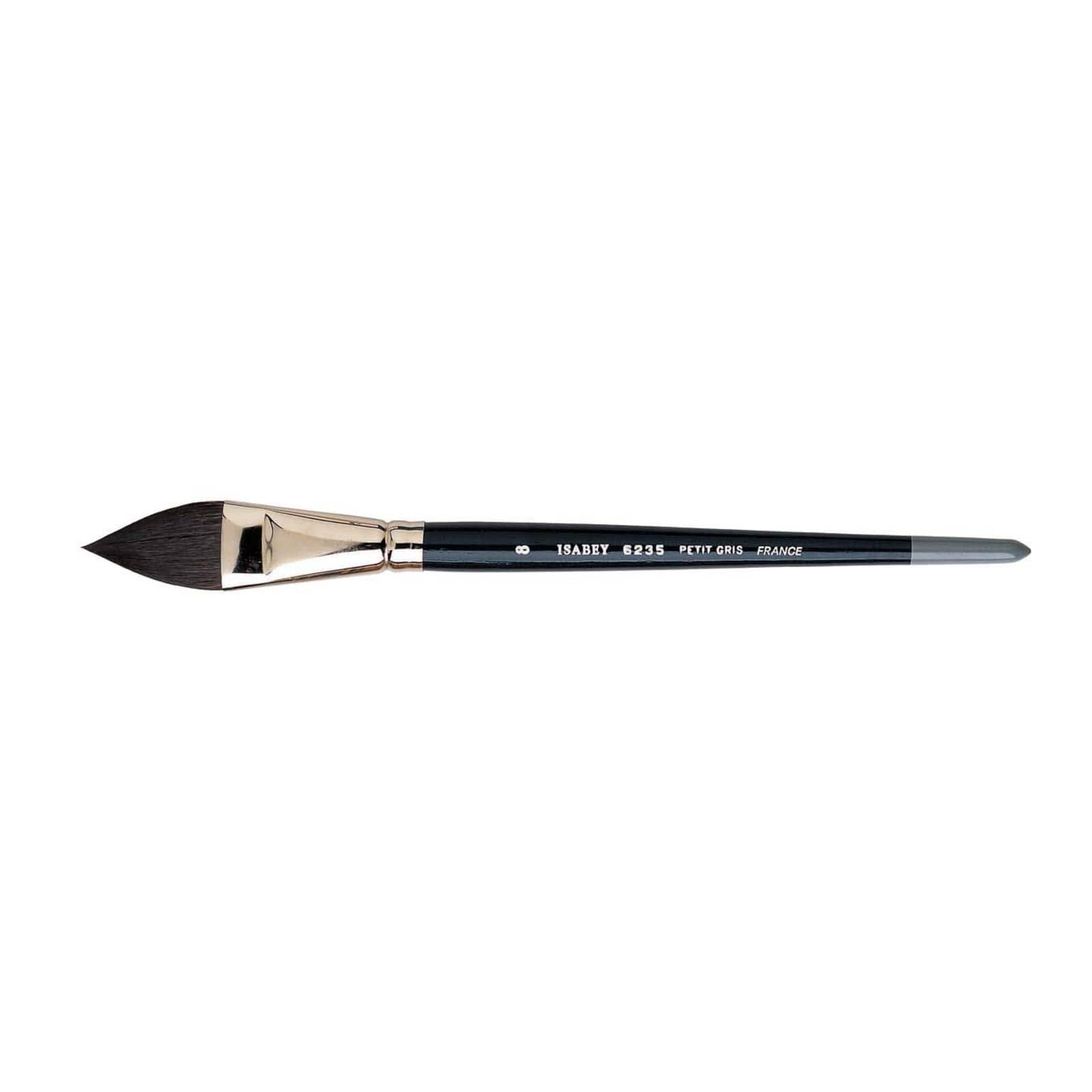 Isabey Vintage Siberian Blue Squirrel Cat Tongue Brush