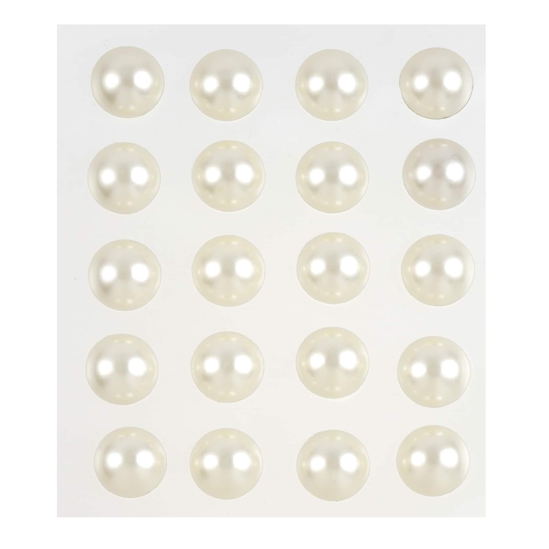 12 Packs: 20 ct. (240 total) 16mm Pearl Stickers by Recollections&#x2122;