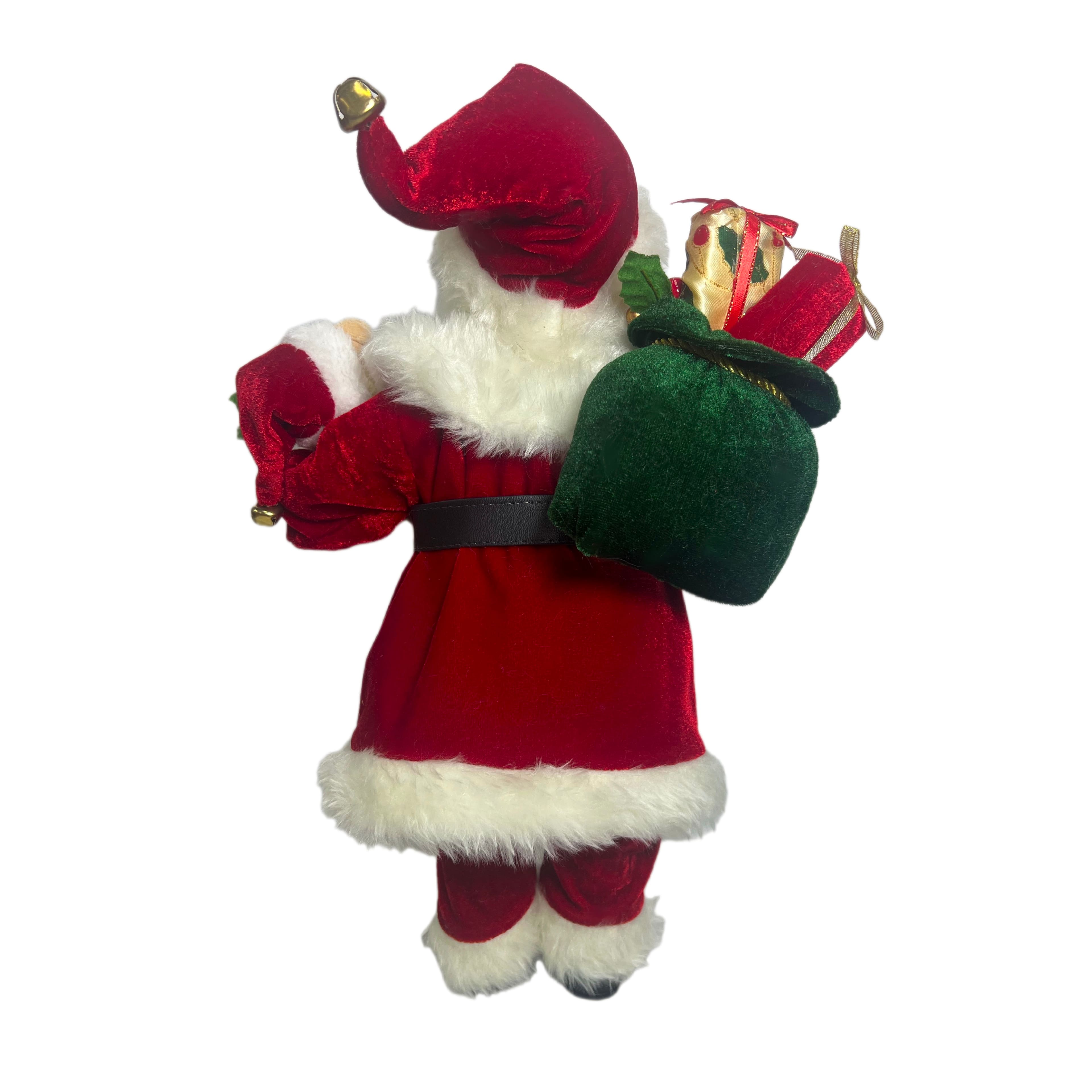 16&#x22; Santa with Teddy Bear Decoration by Ashland&#xAE;