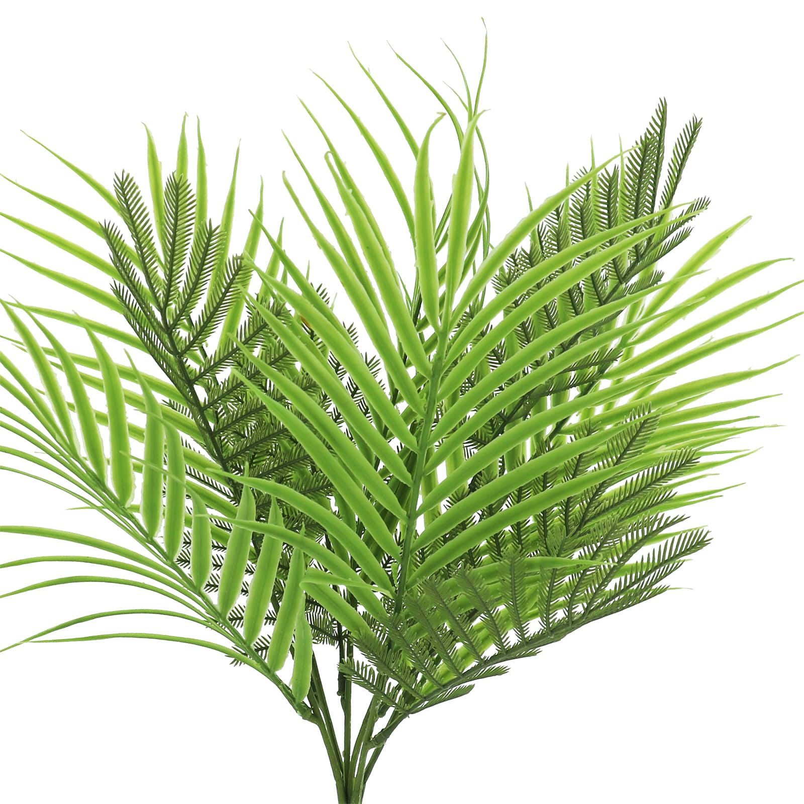 17&#x22; Green Palm &#x26; Fern Mixed Bush by Ashland&#xAE;