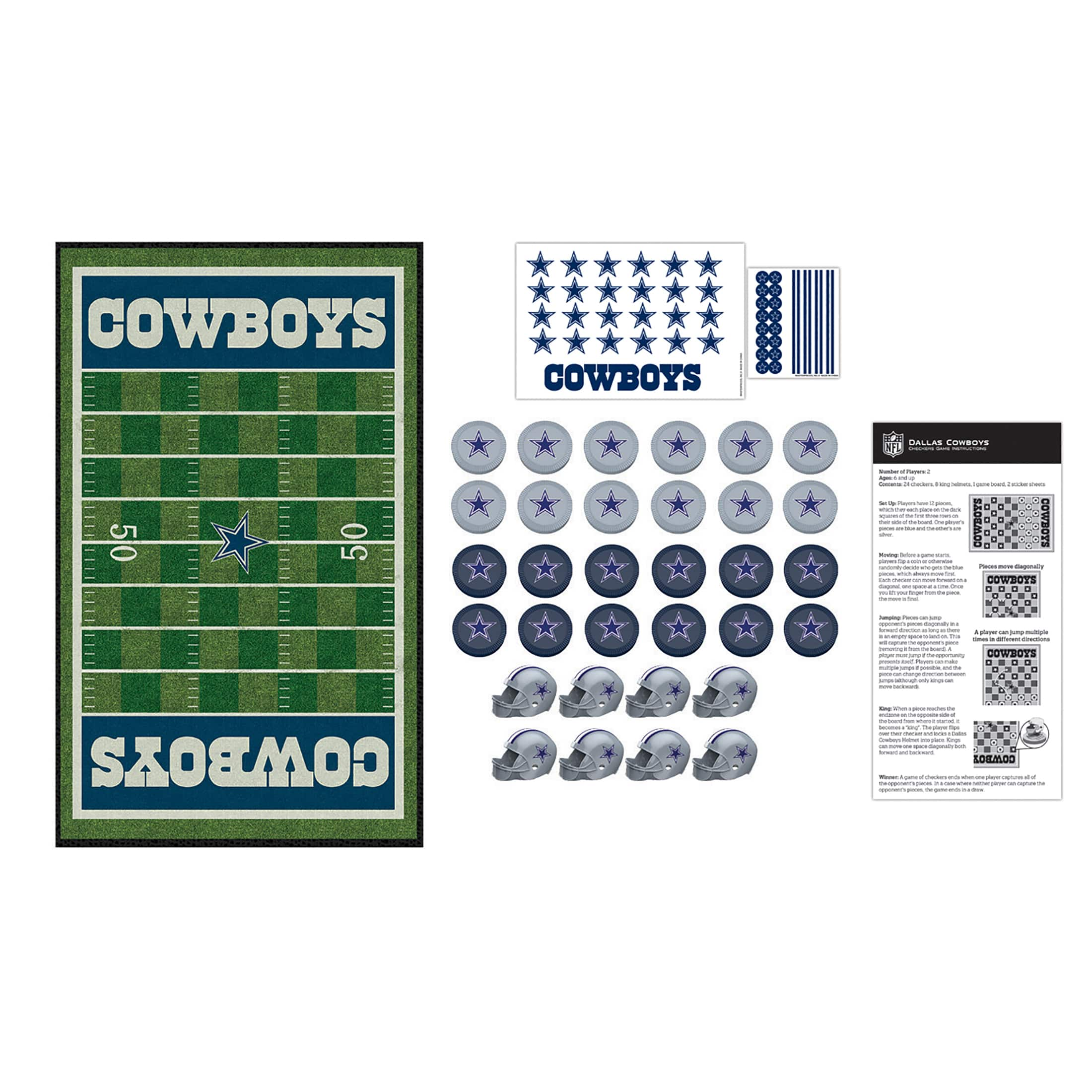 Handmade- Dallas Cowboys Mangets (set of 6)