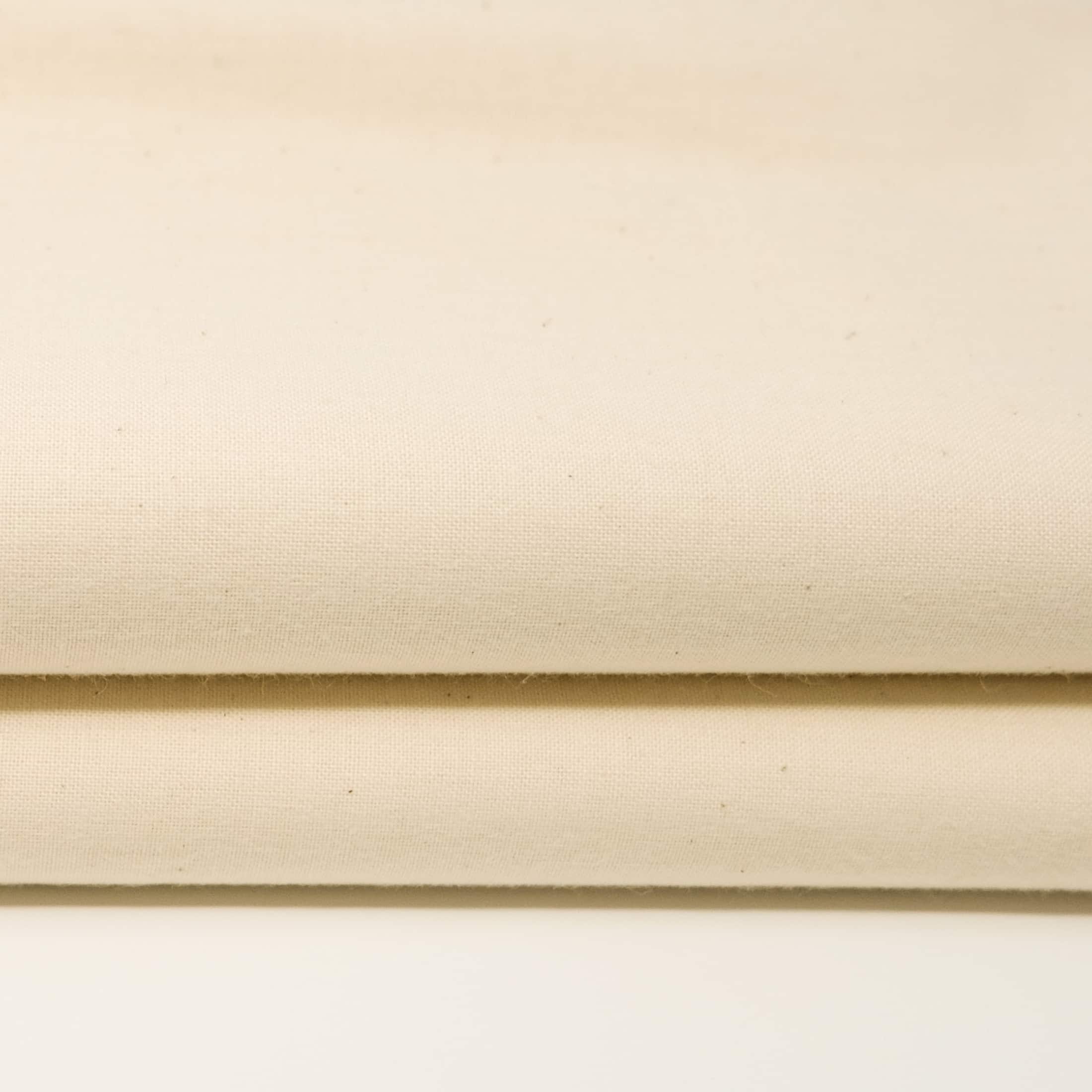Roc-Lon Unbleached Permanent Press Cotton Muslin Fabric