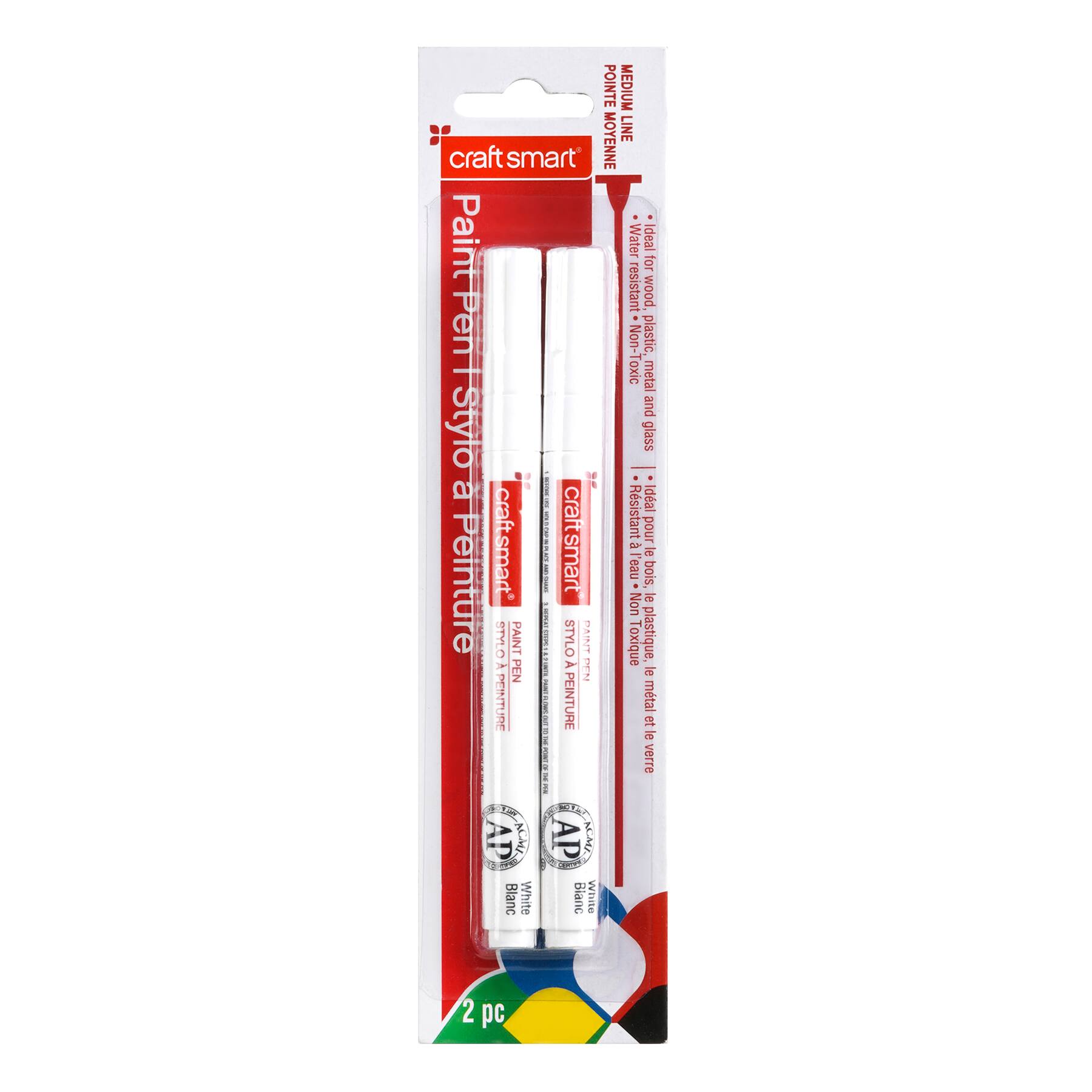 12 Packs: 2ct. (24 total) Medium Line Paint Pens by Craft Smart®