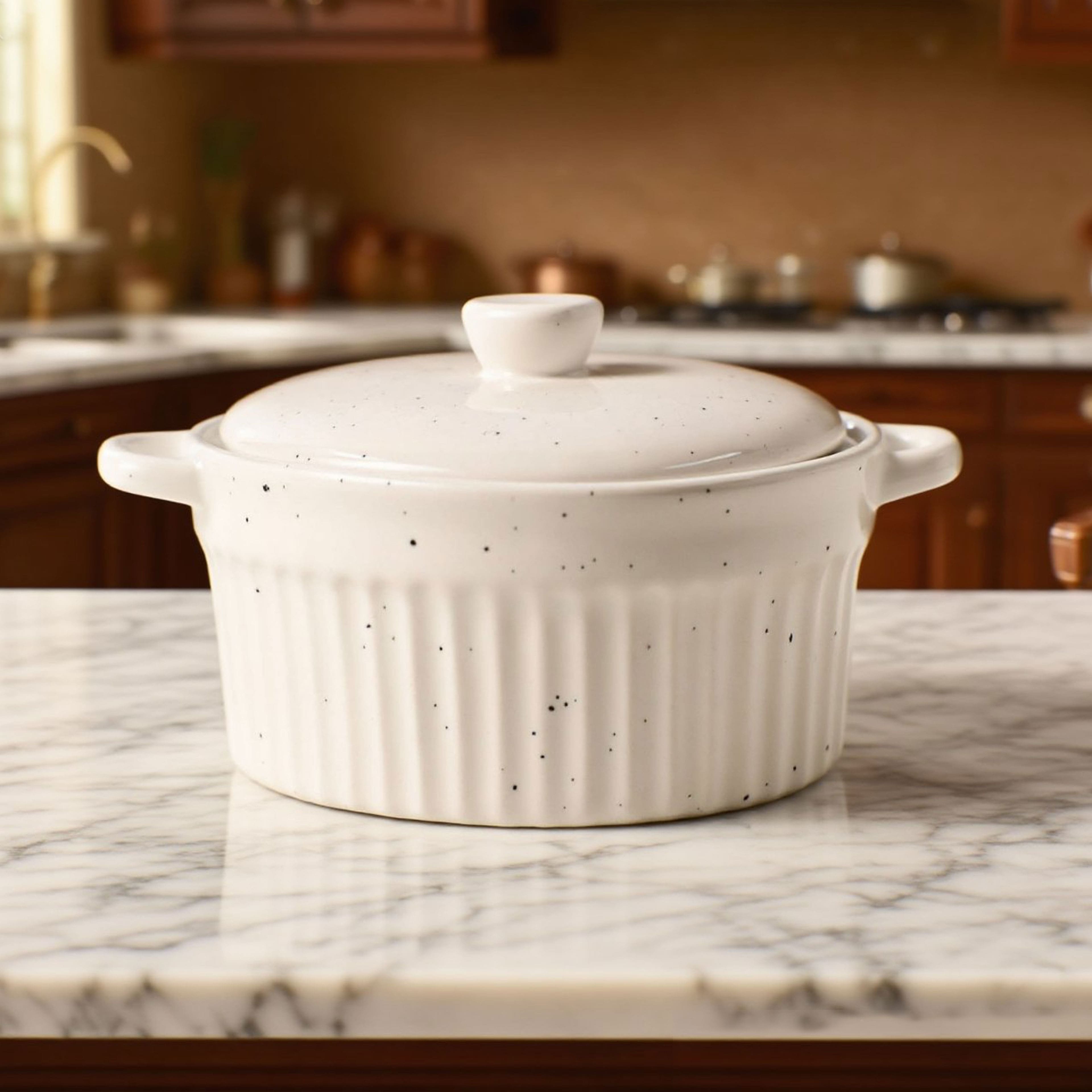 5&#x22; White Ceramic Ramekin by Ashland&#xAE;