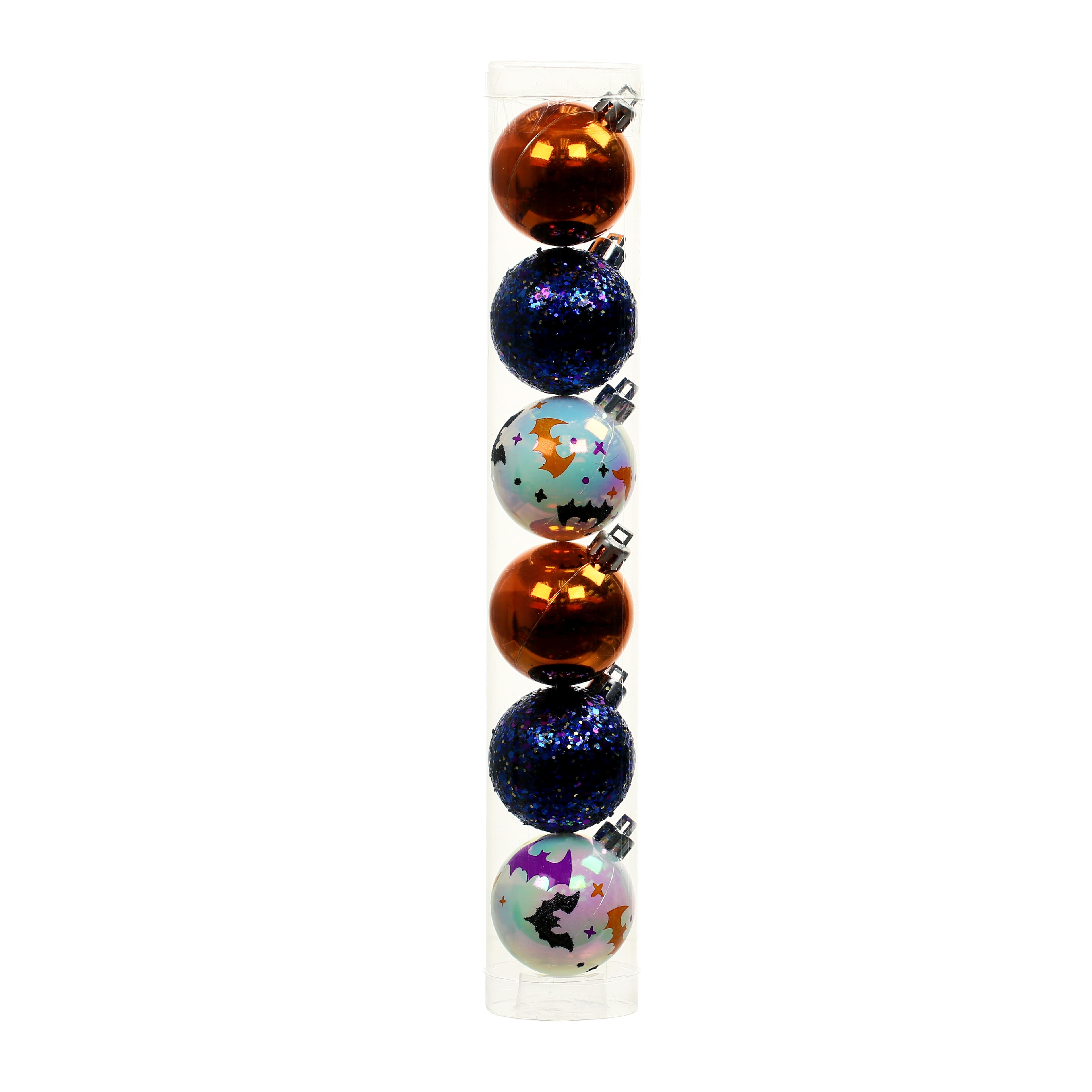 1.75" Multicolor Mixed Halloween Ornaments, 6ct. by Ashland®