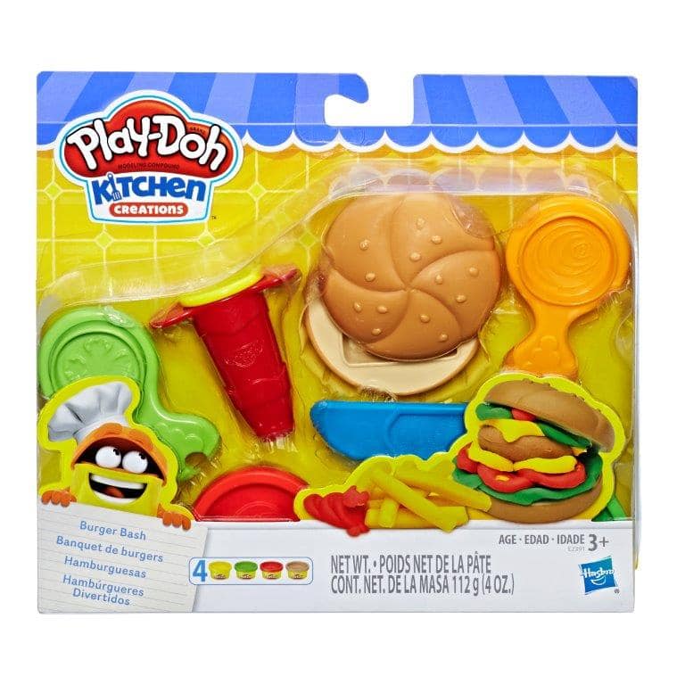 play doh hamburger set