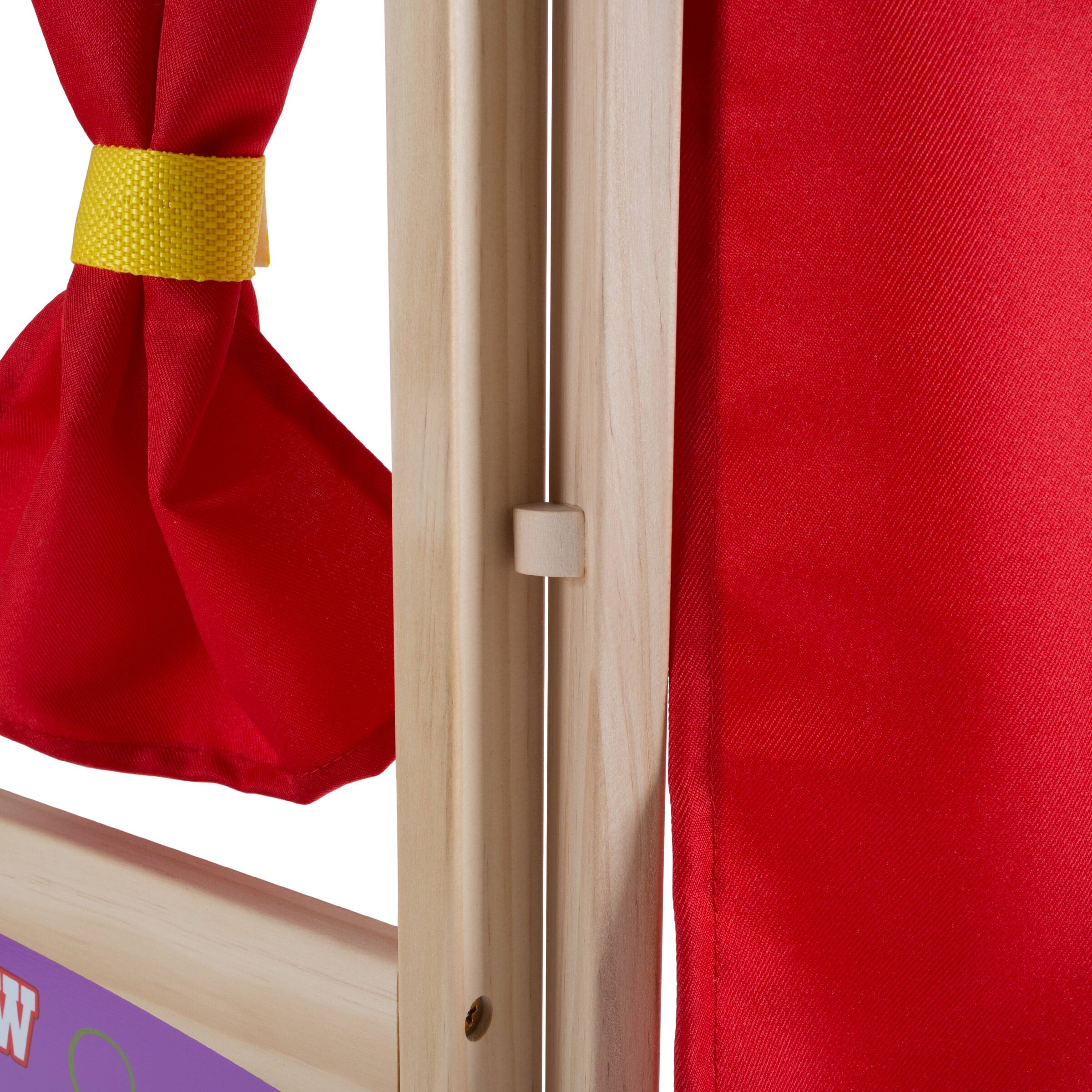 Toy Time Wooden Tabletop Puppet Theater