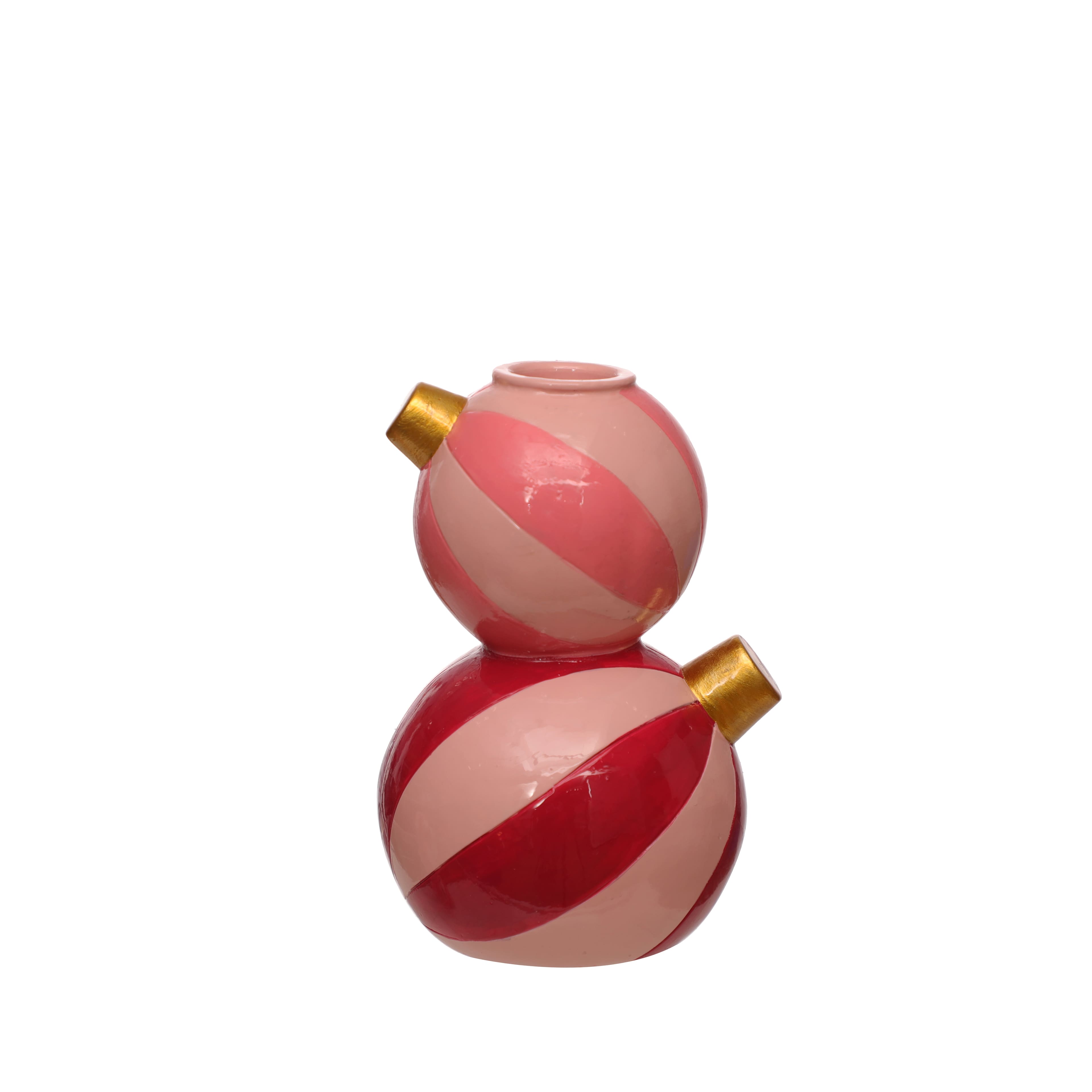 5.5&#x22; Ball Ornament Stack Candle Holder by Ashland&#xAE;