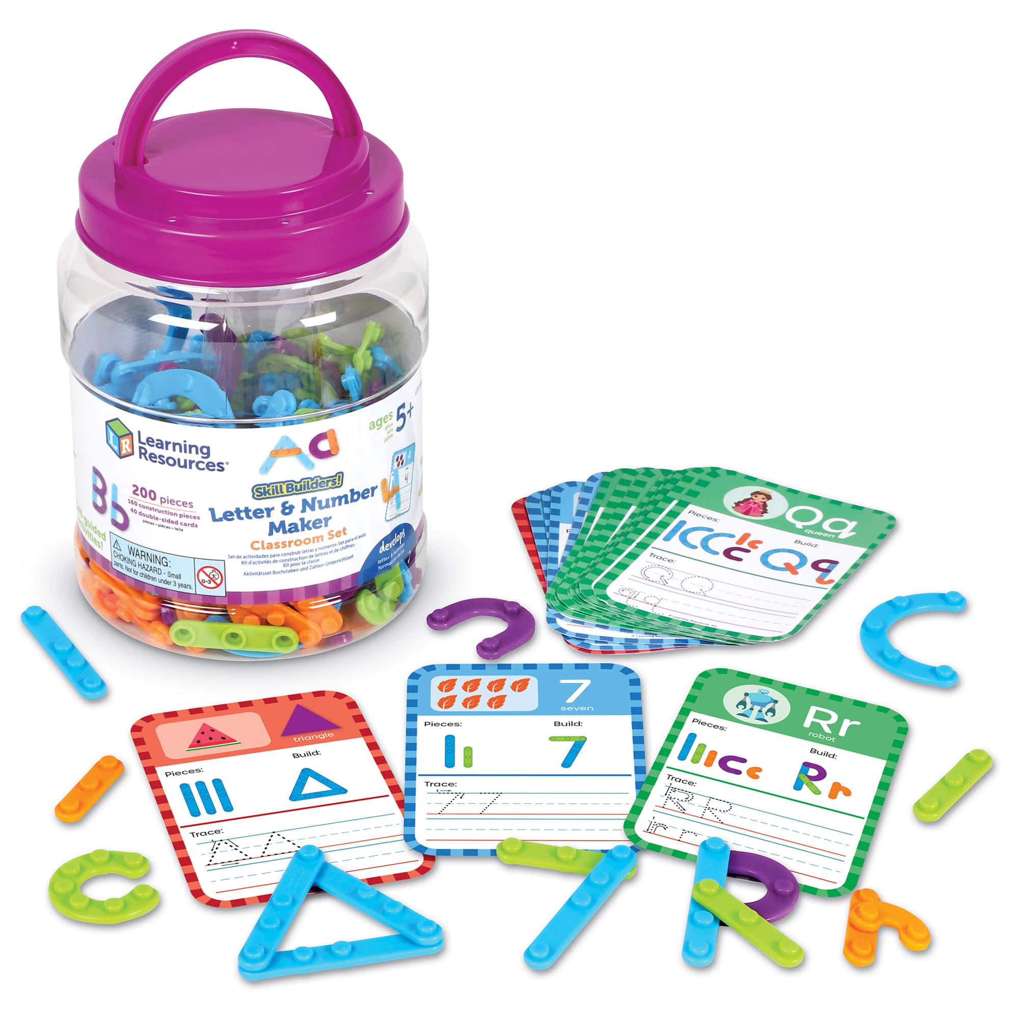 Learning Resources Letter &#x26; Number Maker Classroom Set