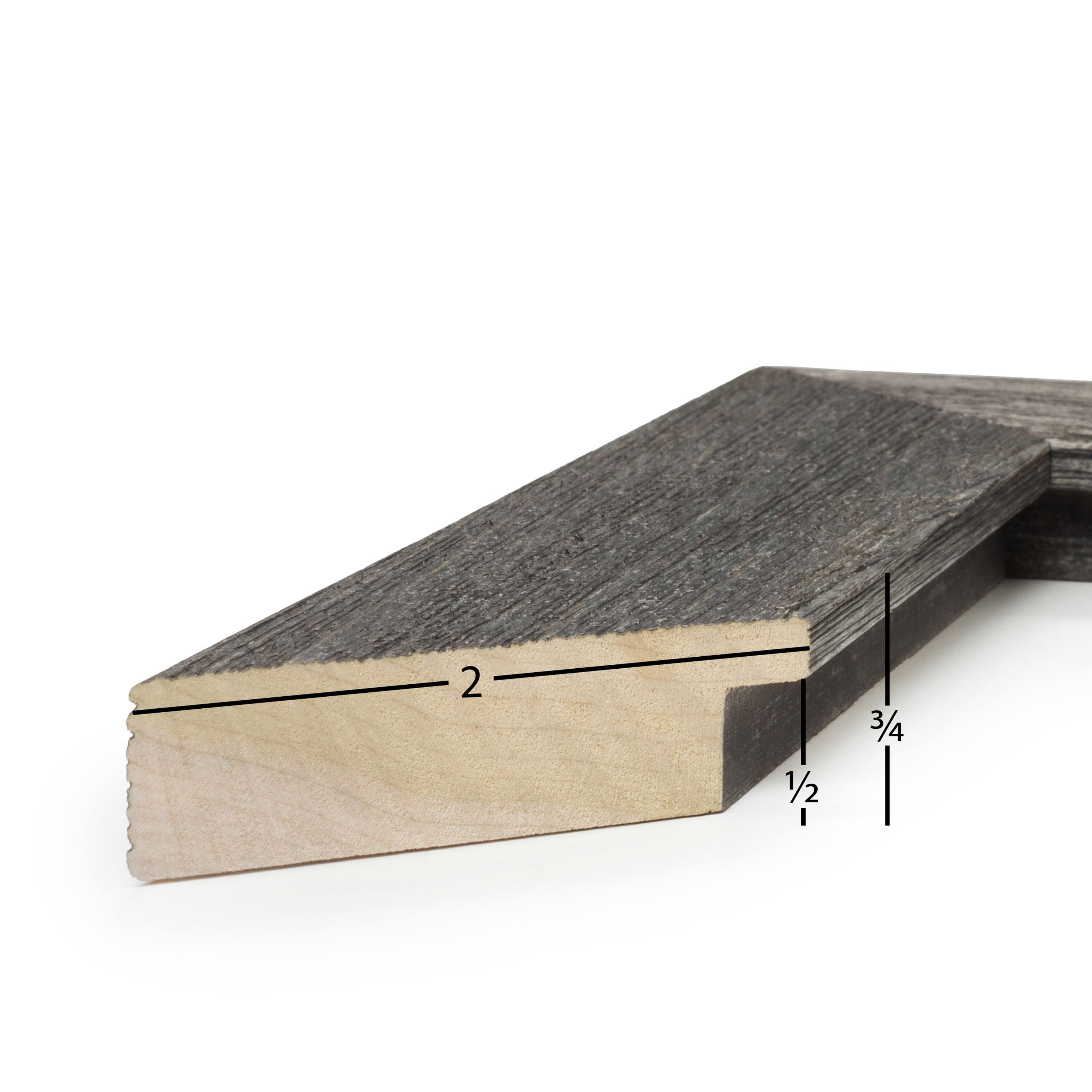 Frame USA Farmhouse Barnwood White Single Image Picture Frame